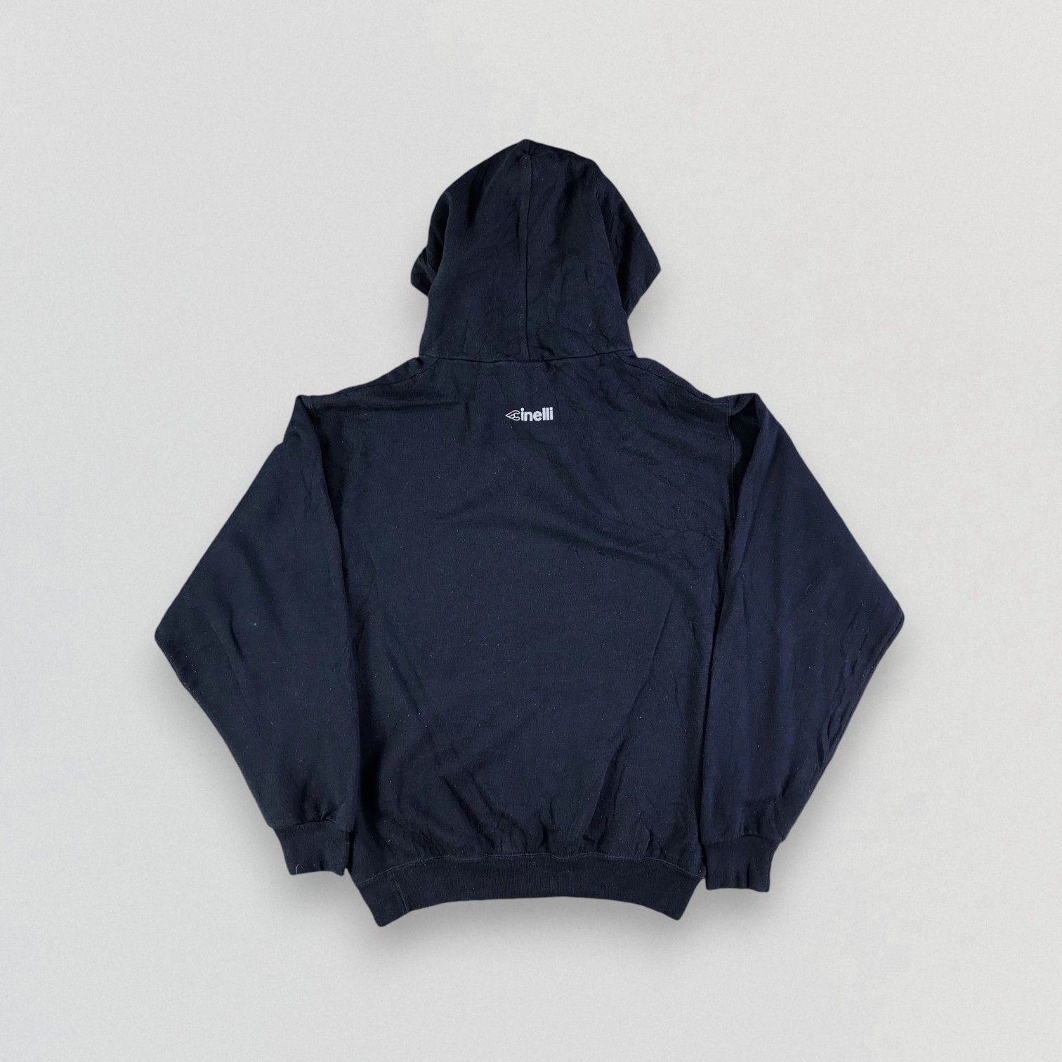 Vintage Cinelli Blue Hoodies F270 Size US S / EU 44-46 / 1 - 2 Thumbnail