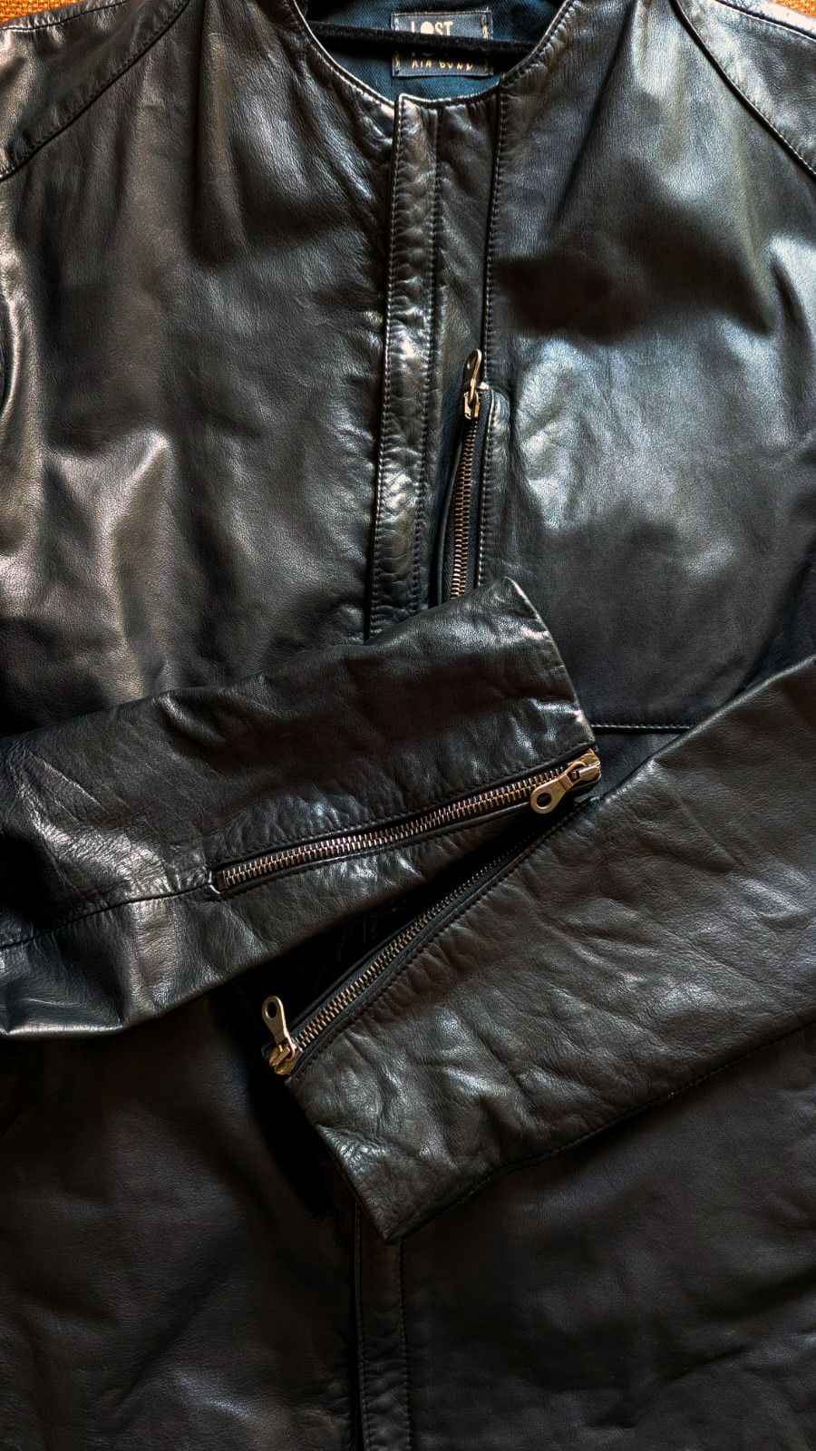 Lost & Found Ria Dunn Ria Dunn biker jacket in black horsehide leather Size S / US 4 / IT 40 - 5 Thumbnail