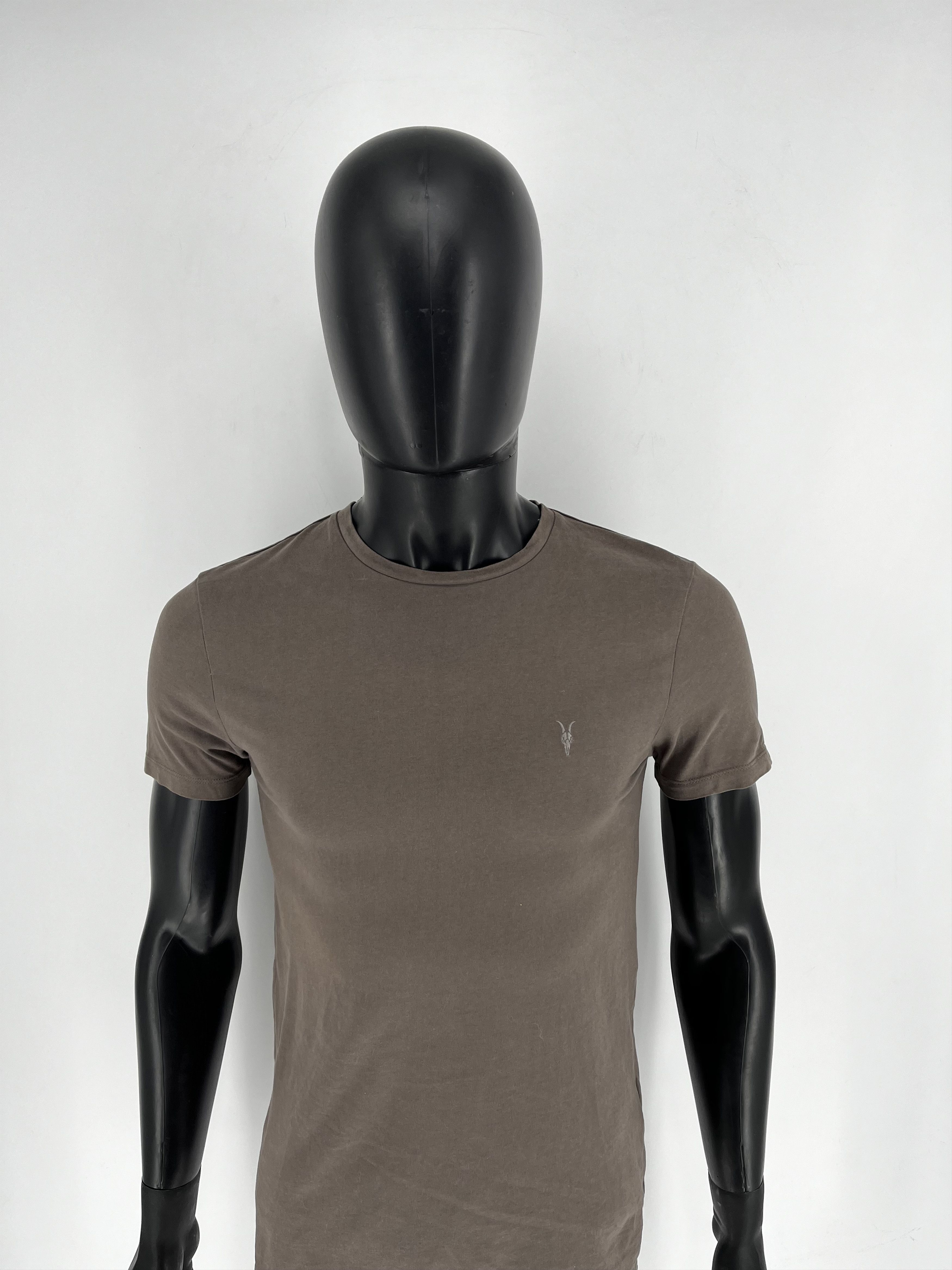Allsaints Vintage Basic Allsaints Mini Logo Basic Tee Old Money Size US XS / EU 42 / 0 - 5 Thumbnail