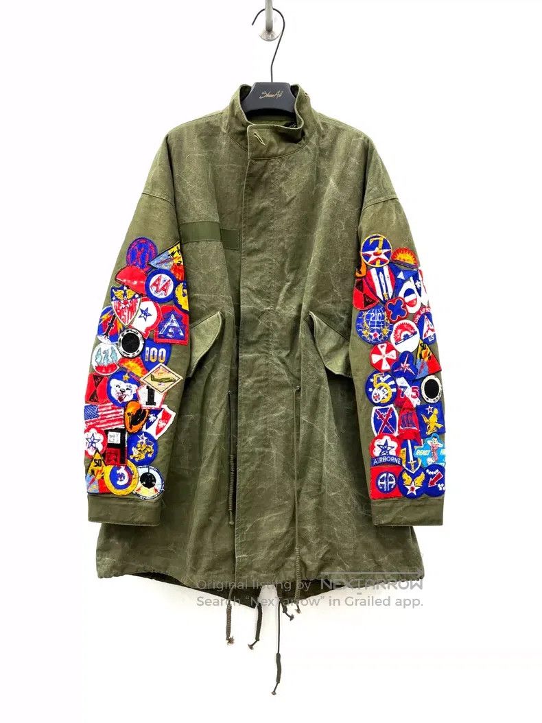 READYMADE Ready Made Embroidered fishtail rare pilot cotton jacket Size US M / EU 48-50 / 2 - 1 Thumbnail