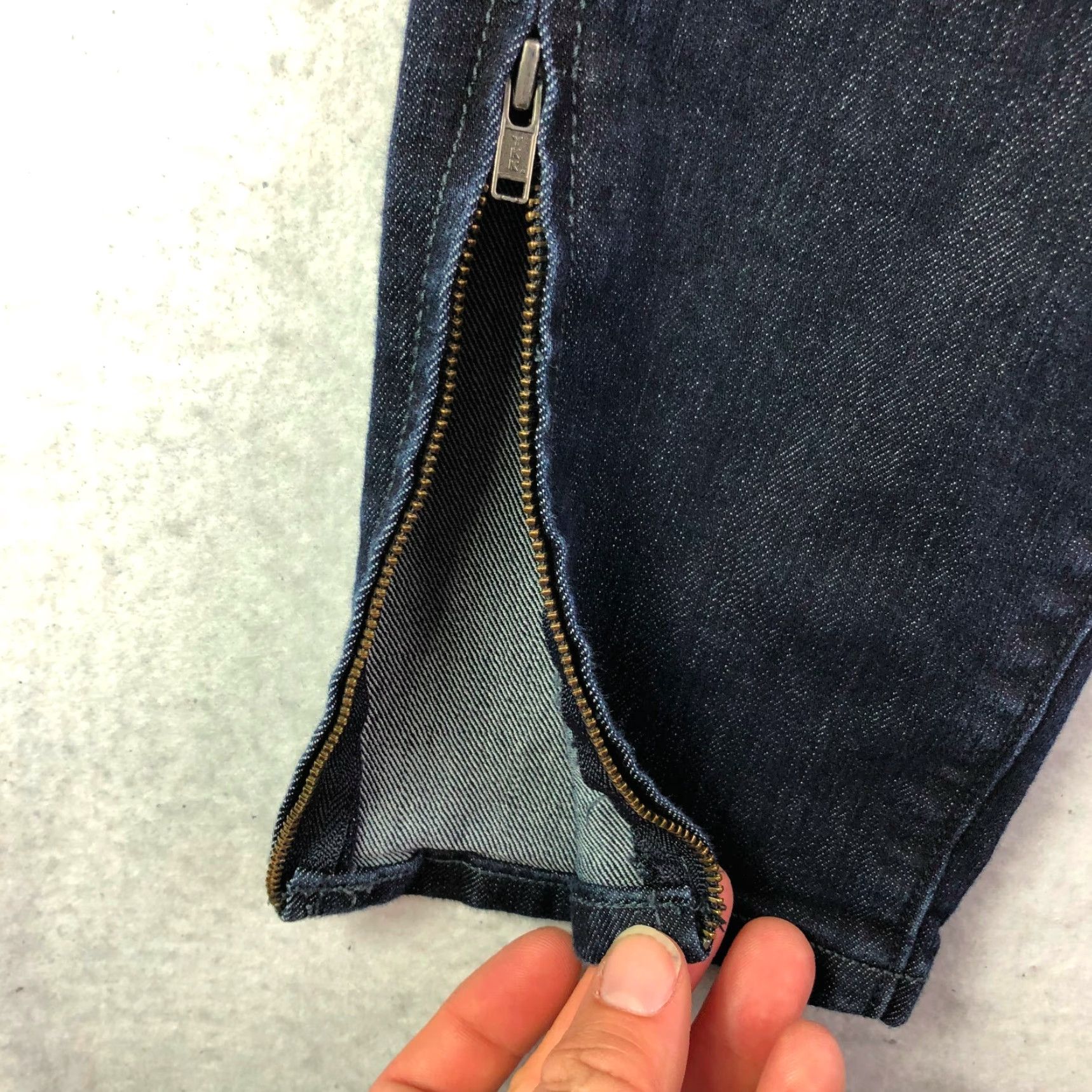 Loft LOFT Curvy Skinny Ankle Mid Rise Jeans Juniors 27/4 Blue Denim Womens Size 27" / US 4 / IT 40 - 4 Thumbnail