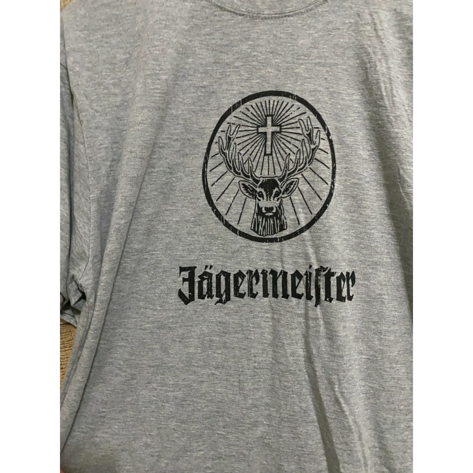 Vintage Jägermeister XL Gray T-Shirt Unisex User: Jägermeister XL Gray T-Shirt Unisex Size US XL / EU 56 / 4 - 2 Thumbnail