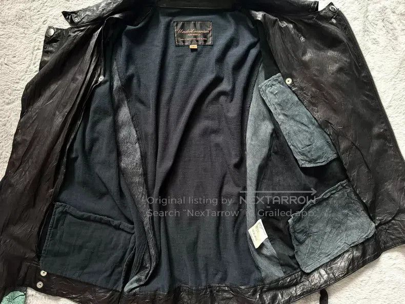 Undercover Undercover Band Zipper Biker Patchwork Leather Jacket i Size US M / EU 48-50 / 2 - 6 Thumbnail