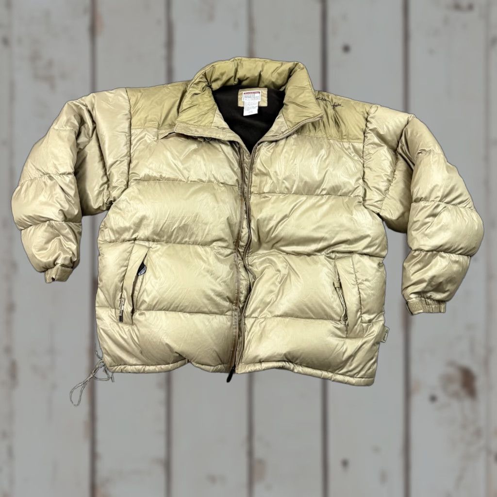 Fubu VINTAGE FUBU Jacket Mens 3XL Down Puffer Full Zip Hooded Gold Size US XXL / EU 58 / 5 - 1 Thumbnail