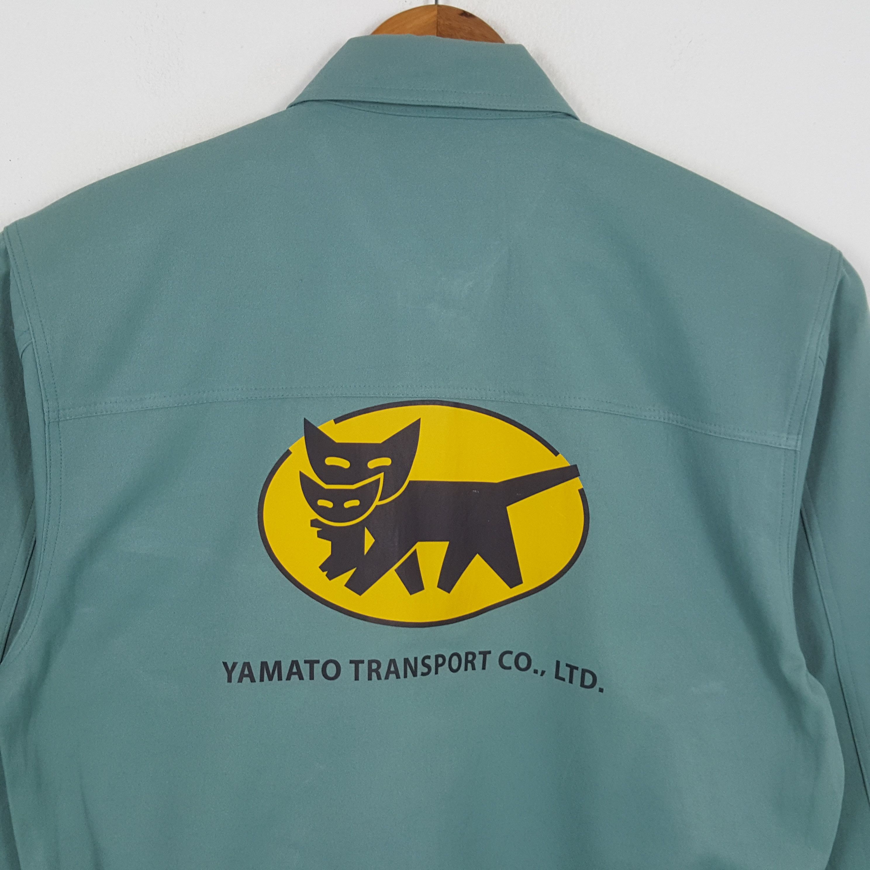 Japanese Brand × Vintage Vintage YAMATO TRANSPORTS Japanese Racing Custom Jacket Size US M / EU 48-50 / 2 - 2 Thumbnail