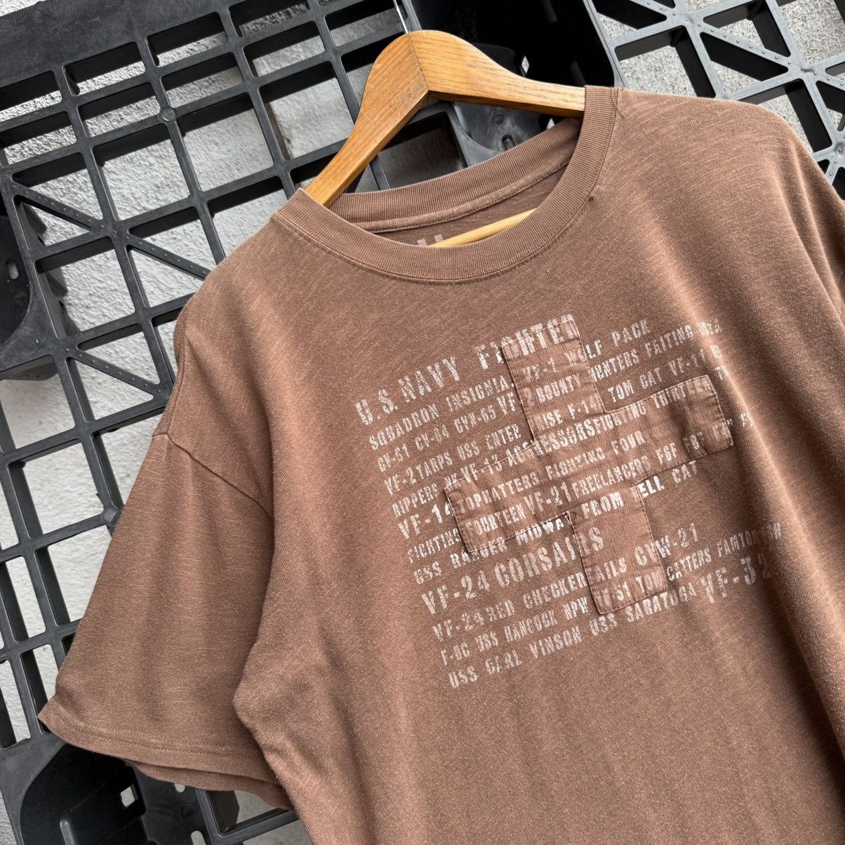 Bullet Noise Navy Army Tech Bullet Noise Y2K Parachute Japan Tee Size US XL / EU 56 / 4 - 4 Thumbnail