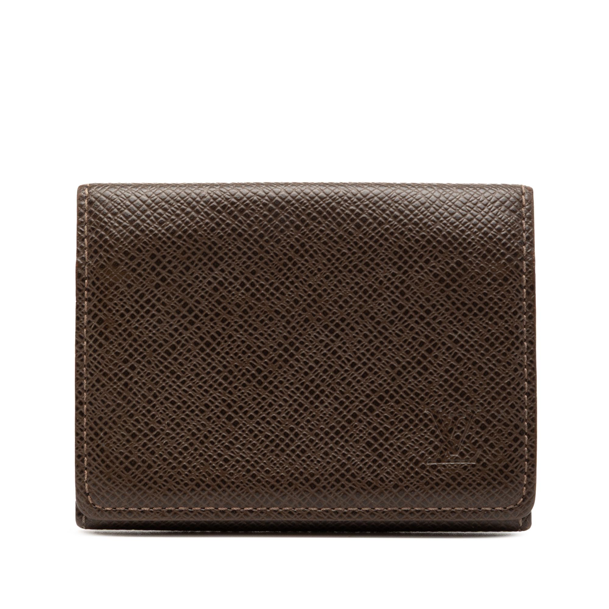 Louis Vuitton Louis Vuitton Taiga Business Card Holder Size ONE SIZE - 1 Thumbnail