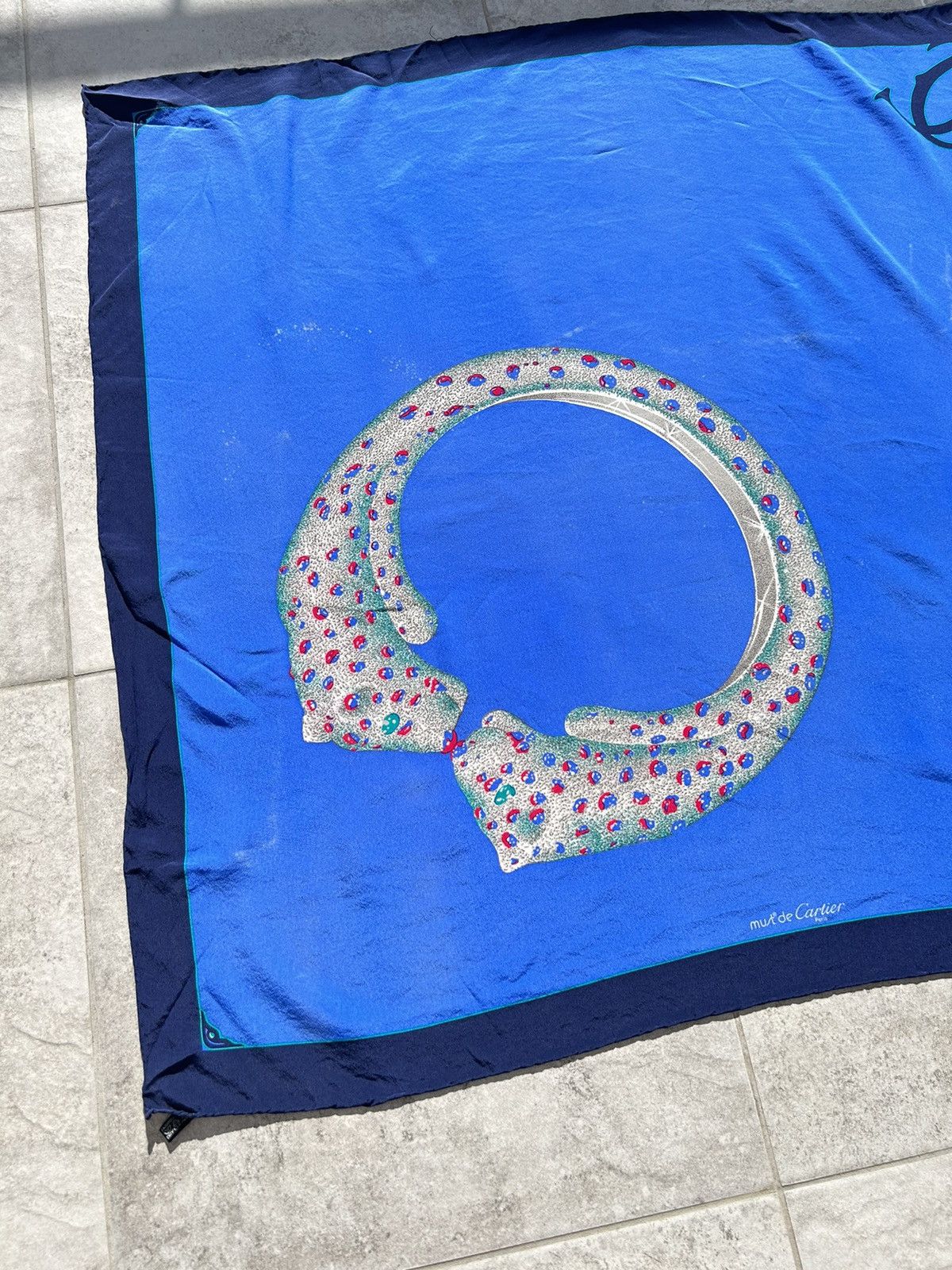 Cartier Cartier Silk Scarf Size ONE SIZE - 2 Thumbnail