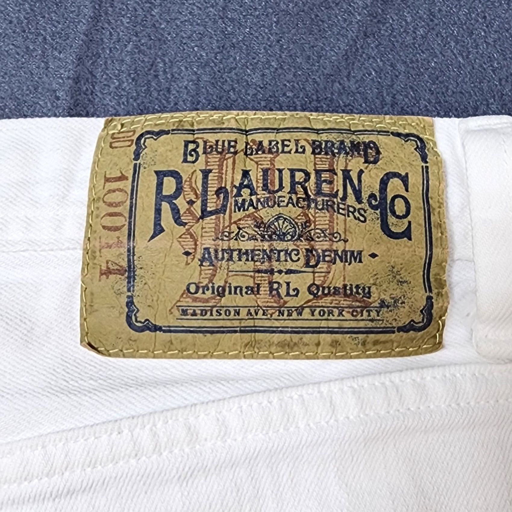 Polo Ralph Lauren Ralph Lauren Sport Womens Jeans White Size 31 Cropped Stretch Denim Prescott Size 24" / US 00 / IT 34 - 4 Thumbnail