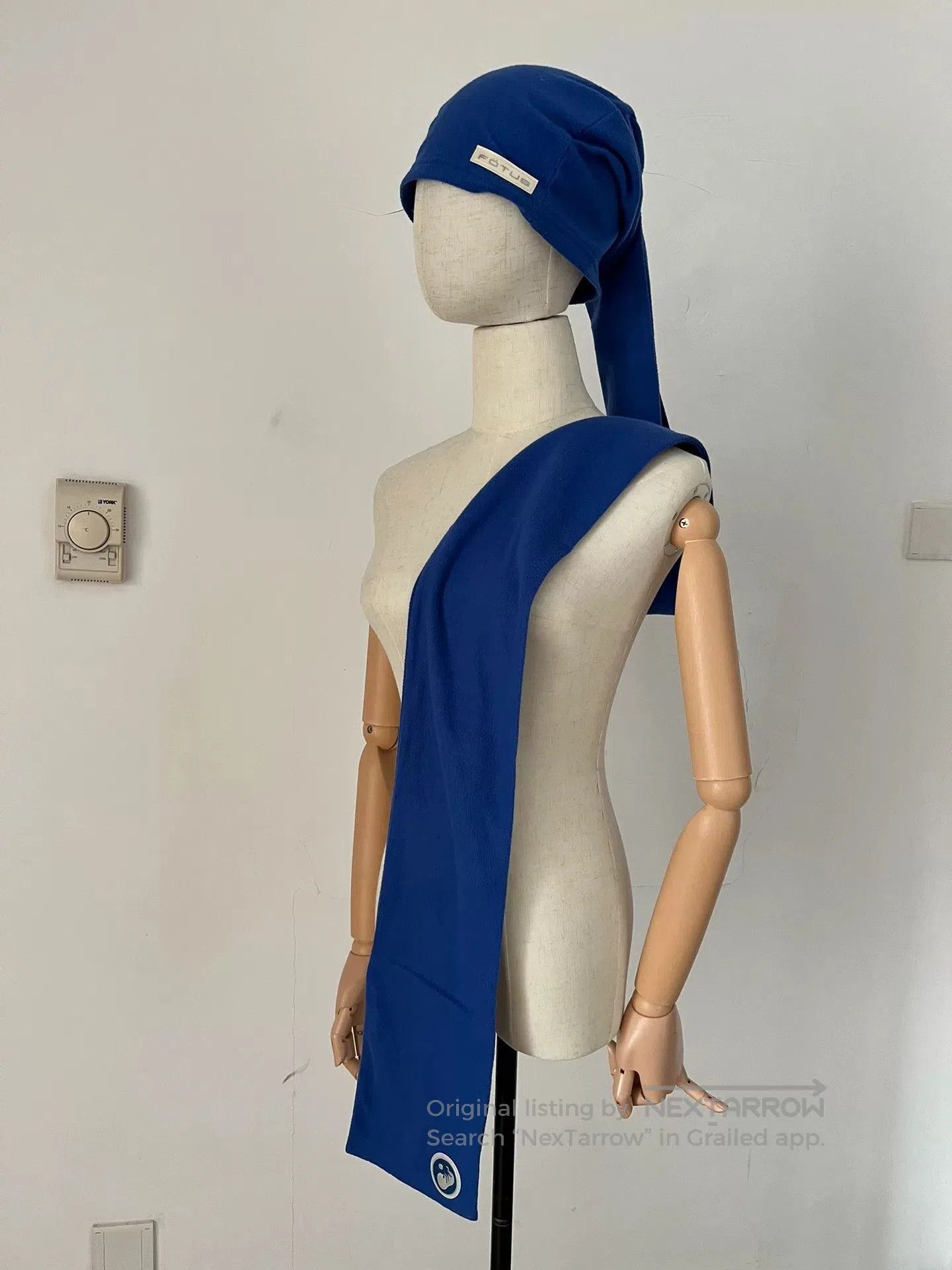 Fotus Blue Scarf Hat 2.