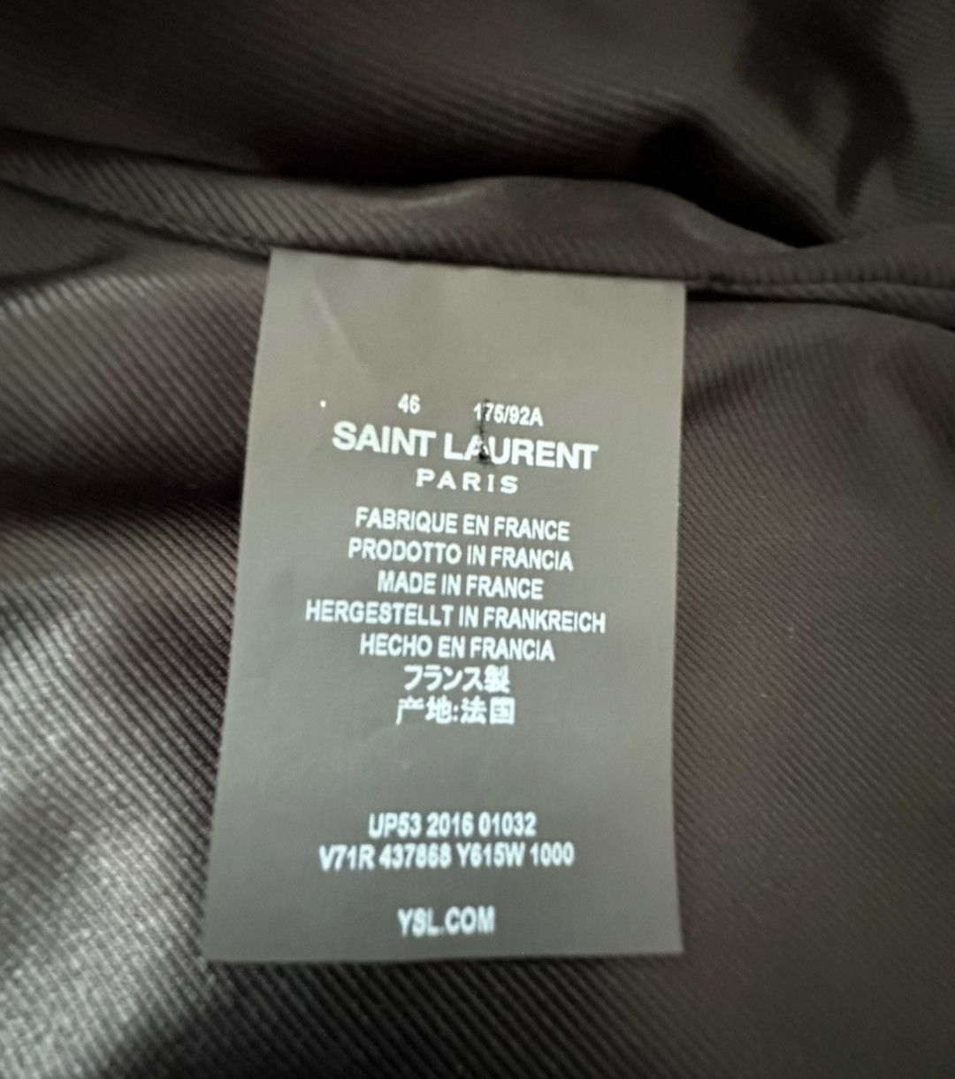 Saint Laurent Paris saint laurent Firefly Jacket Size US S / EU 44-46 / 1 - 4 Thumbnail