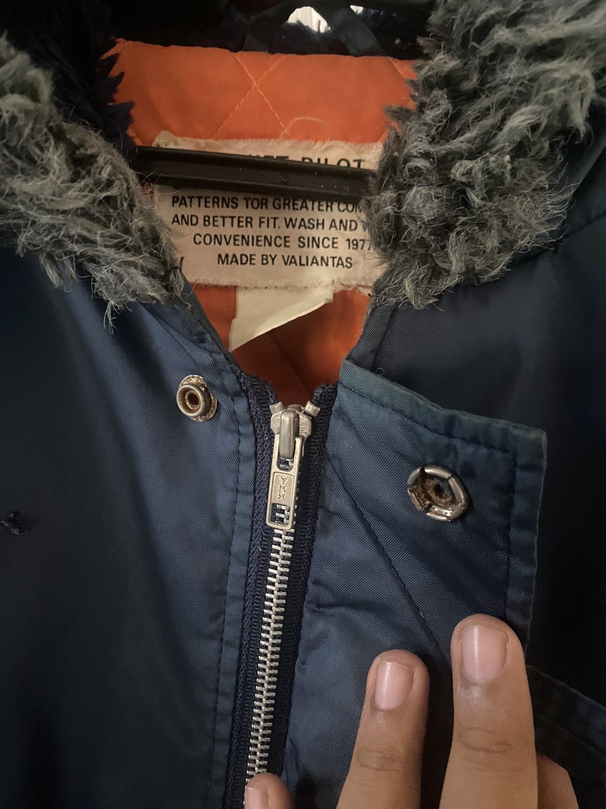 Vintage Vintage Bomber Jacket Pilot Like 70s Size US L / EU 52-54 / 3 - 11 Thumbnail