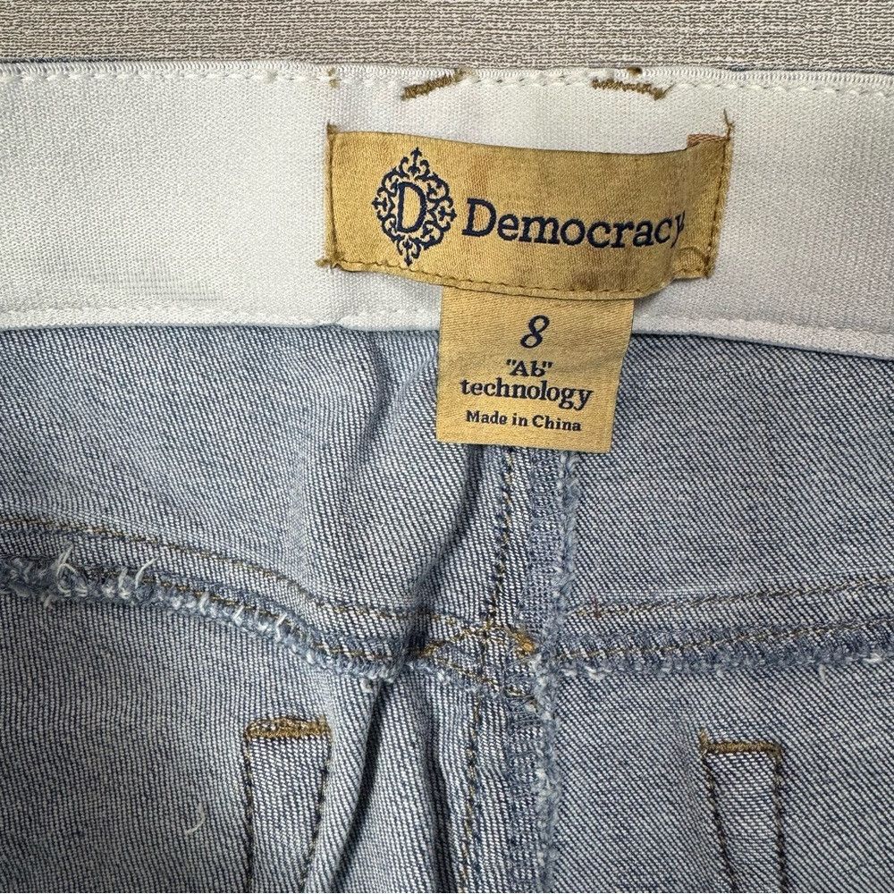 Other NWT New Democracy Ab Tech High Rise Cropped Itty Bitty Flar Size 30" / US 8 / IT 44 - 5 Thumbnail