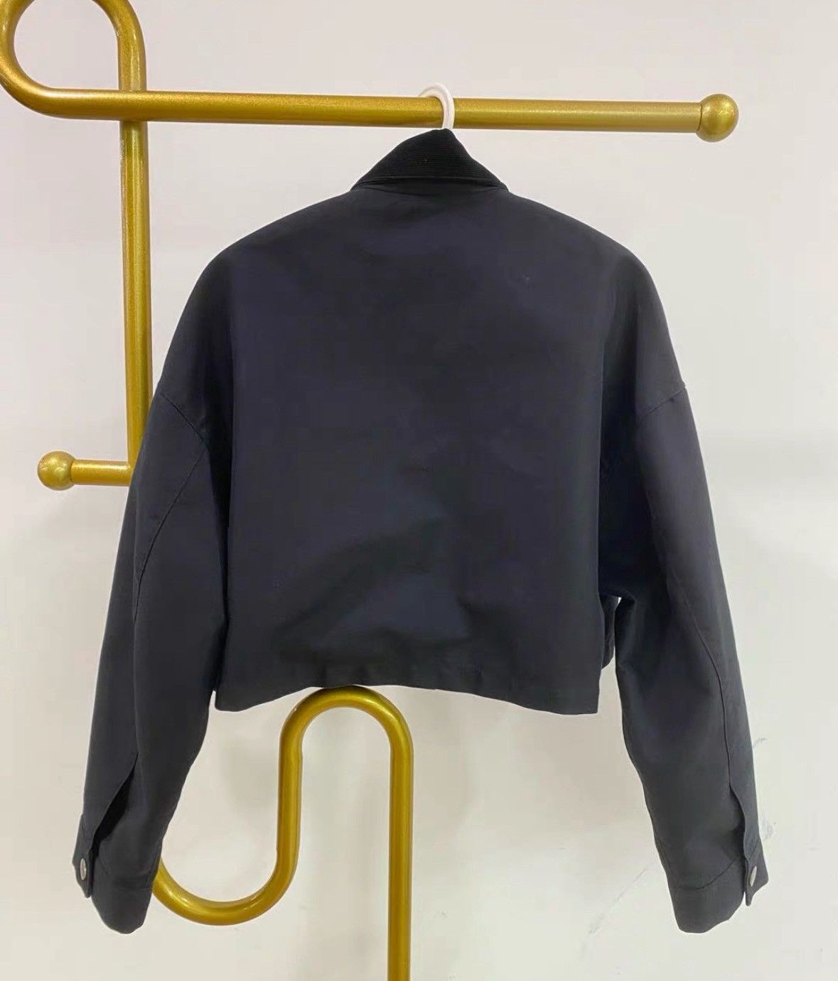 Prada Prada Black Long Sleeve Denim Jacket -2505 Size US M / EU 48-50 / 2 - 2 Thumbnail