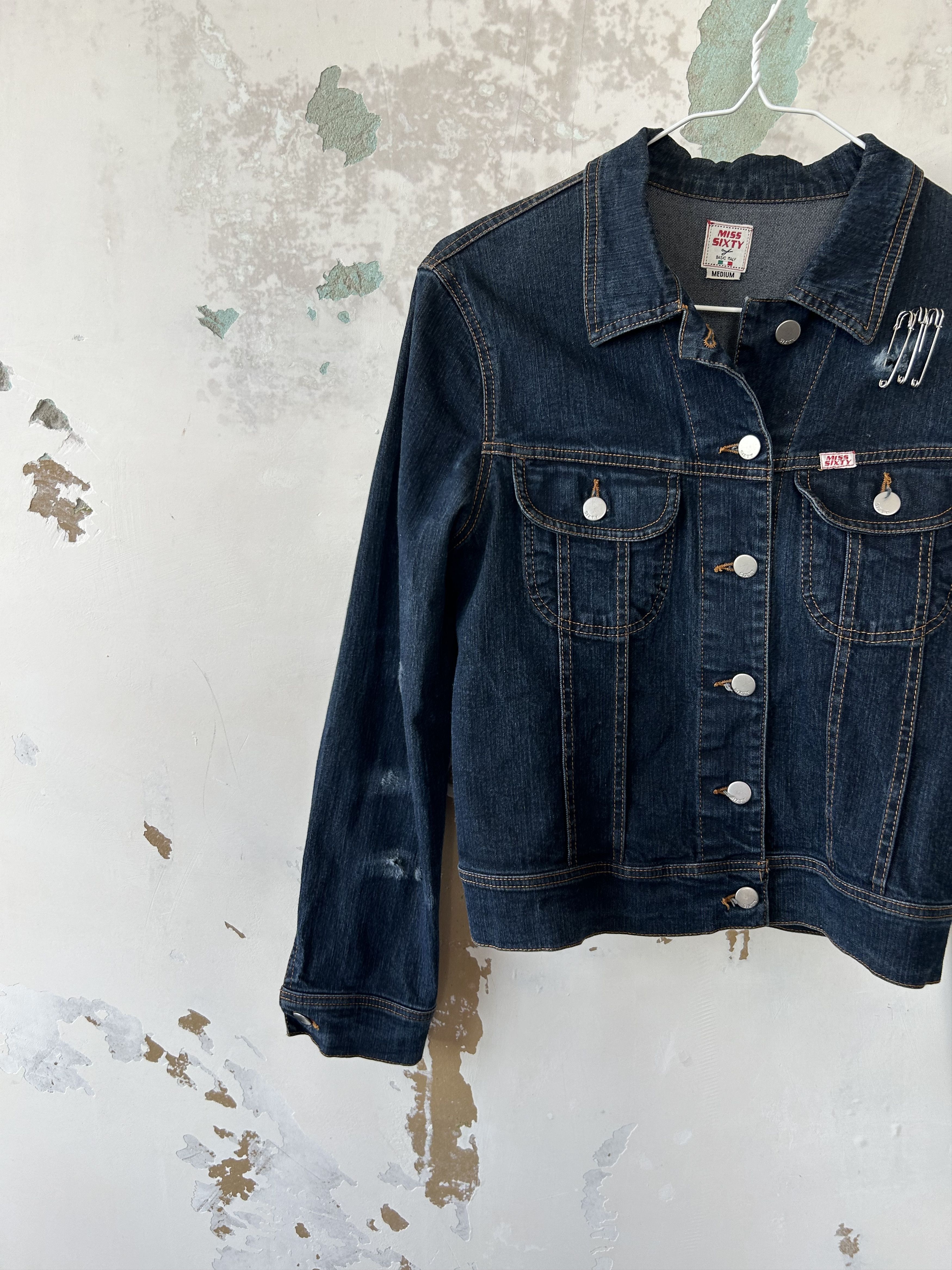 Miss Sixty × Vintage Vintage Miss Sixty denim jacket with fur 2000s y2k Size M / US 6-8 / IT 42-44 - 3 Thumbnail