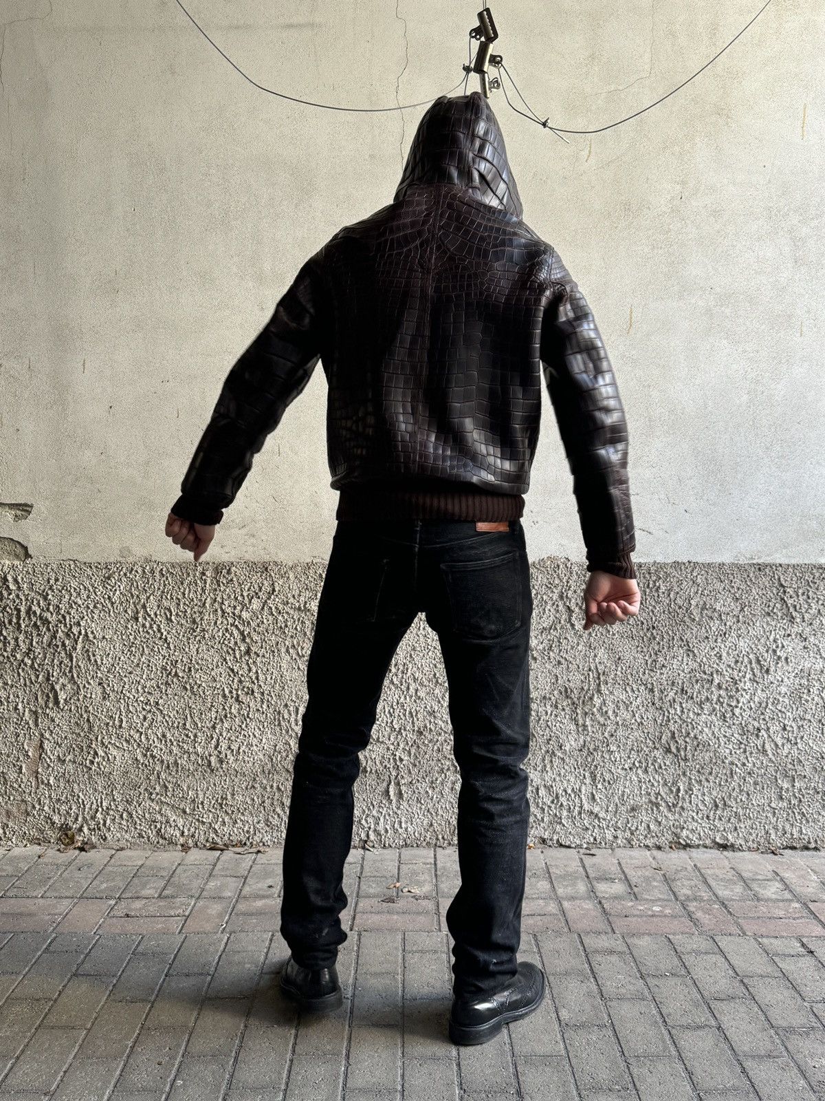 Hermes SOLD SOLD Hermès Crocodile Leather Special Order 1/1 Jacket Size US M / EU 48-50 / 2 - 19 Thumbnail