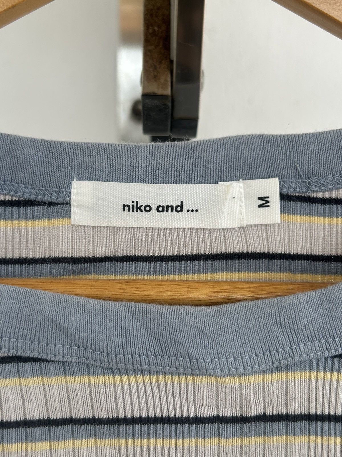 Issey Miyake Niko And .. Stripes Longsleeve Tee Size S / US 4 / IT 40 - 5 Thumbnail
