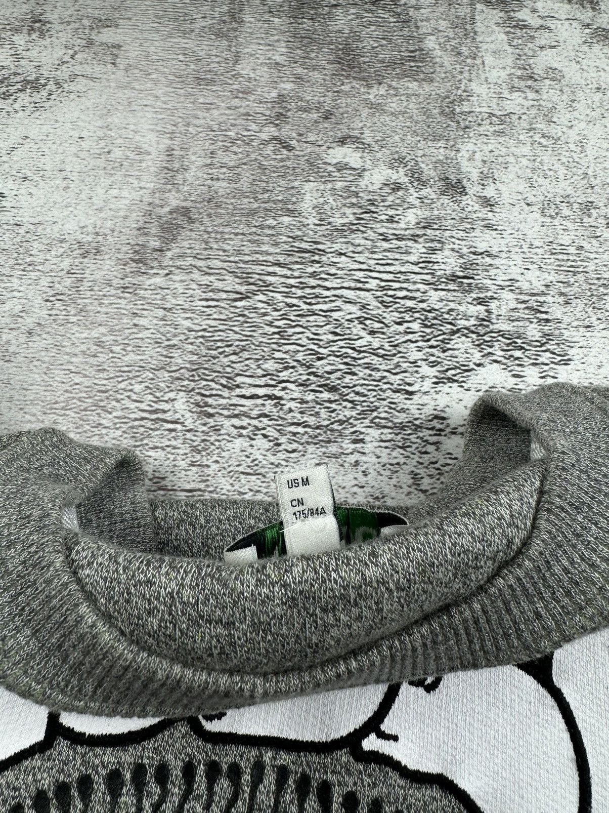 Kenzo Kenzo Paris Grey Melange Knit House Of Reggae Sweatshirt Size US M / EU 48-50 / 2 - 10 Thumbnail