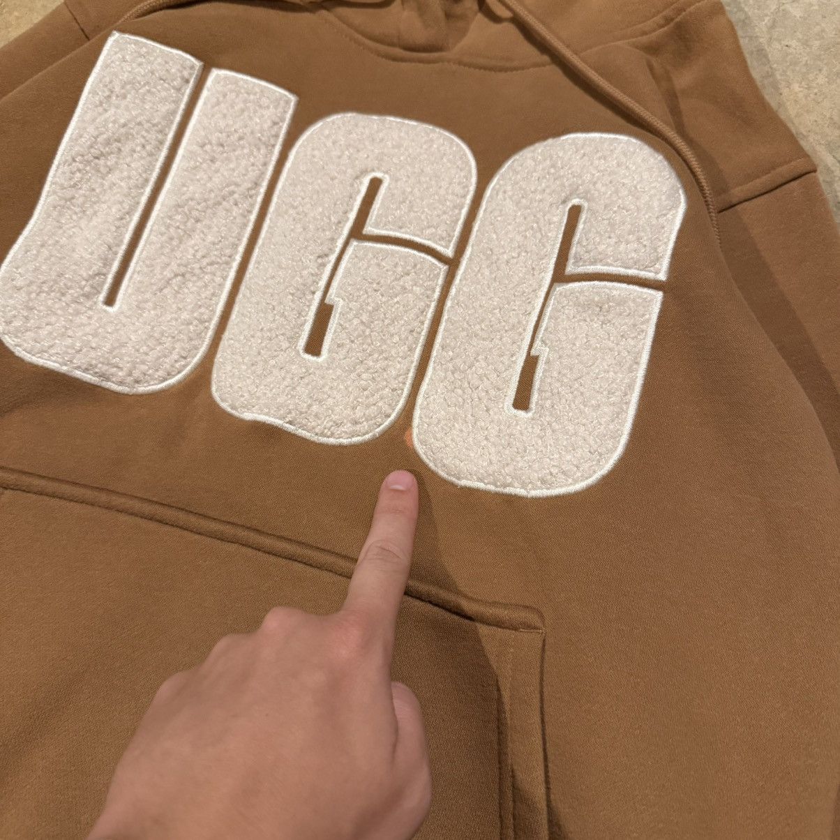 Ugg Brand New Ugg Rey Fluff Logo Hoodie Size US S / EU 44-46 / 1 - 4 Thumbnail