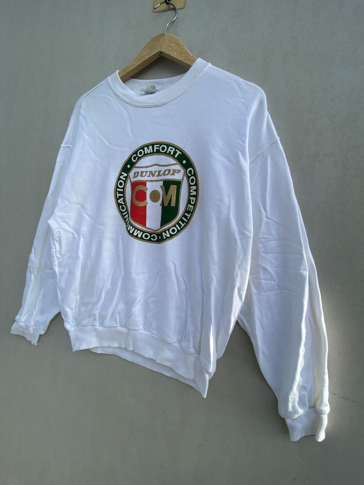 Dunlop Rare!! Vintage Dunlop Motorsport Sweatshirt Logo TB-01 Size US XL / EU 56 / 4 - 3 Thumbnail