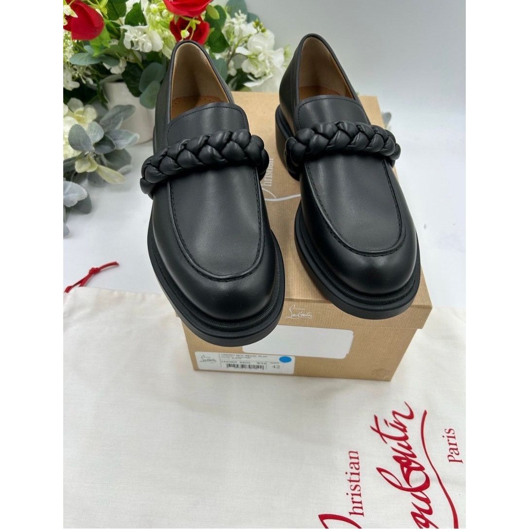 Christian Louboutin Men's Christian Louboutin URBINO leather loafers size 42 Size US 9 / EU 42 - 3 Thumbnail