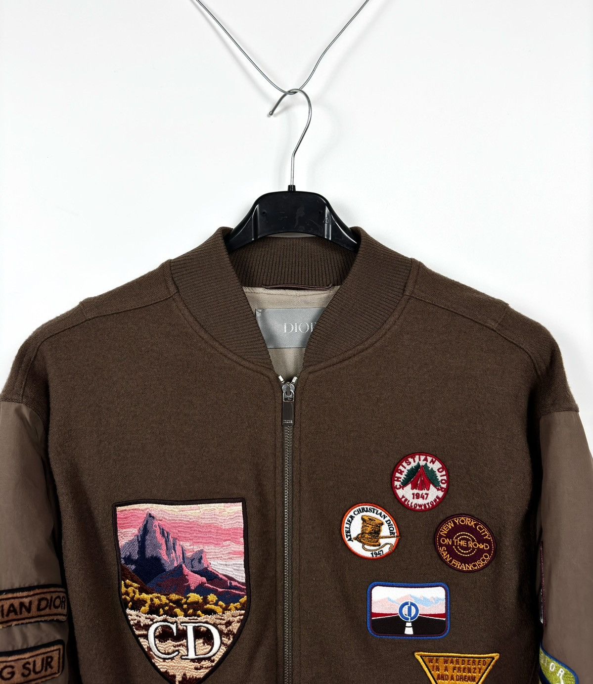 Dior Christian Dior Patch Wool Bomber Jacket Size US S / EU 44-46 / 1 - 2 Thumbnail