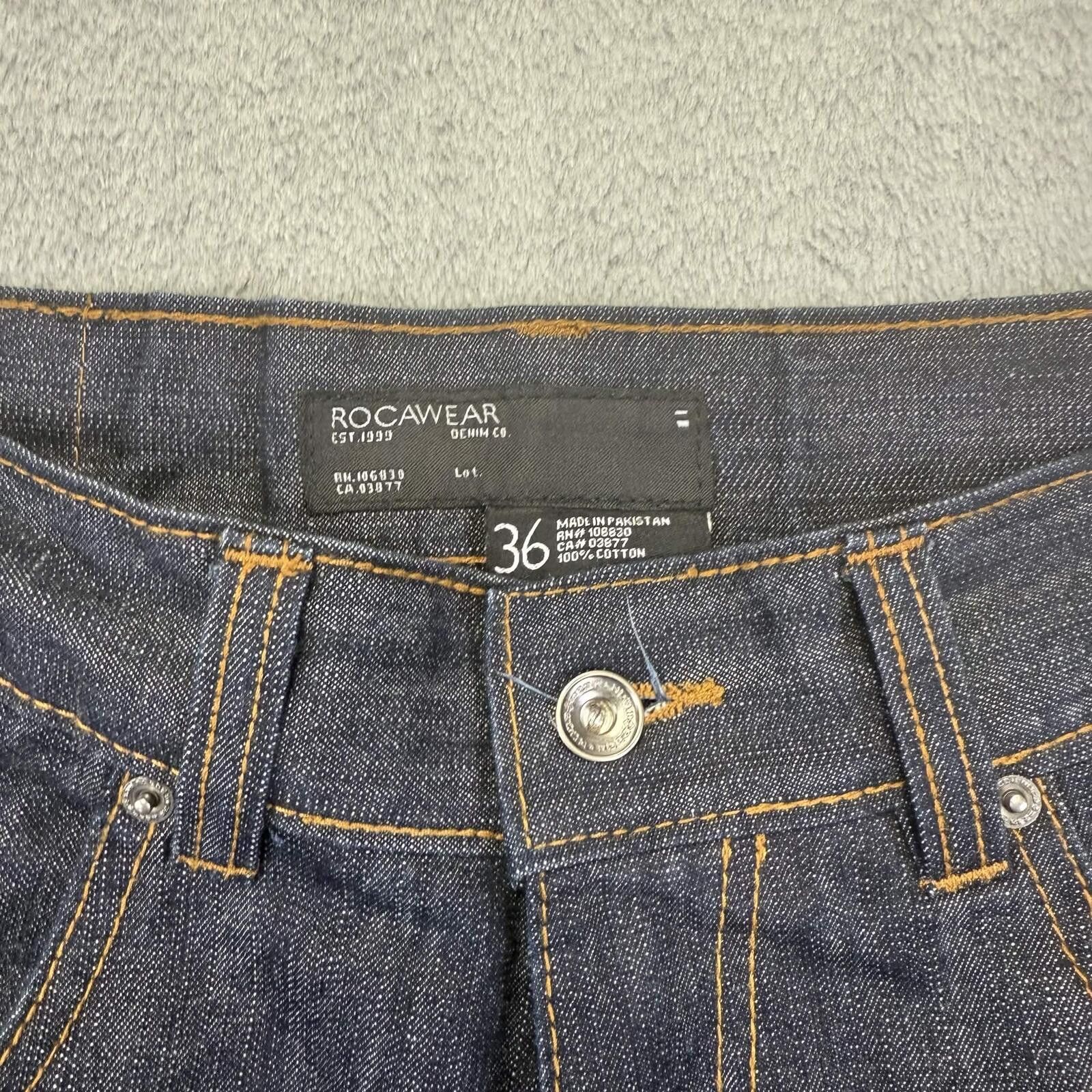 Rocawear Rocawear Men's Vintage Relaxed Fit Denim Jeans Size US 36 / EU 52 - 3 Thumbnail