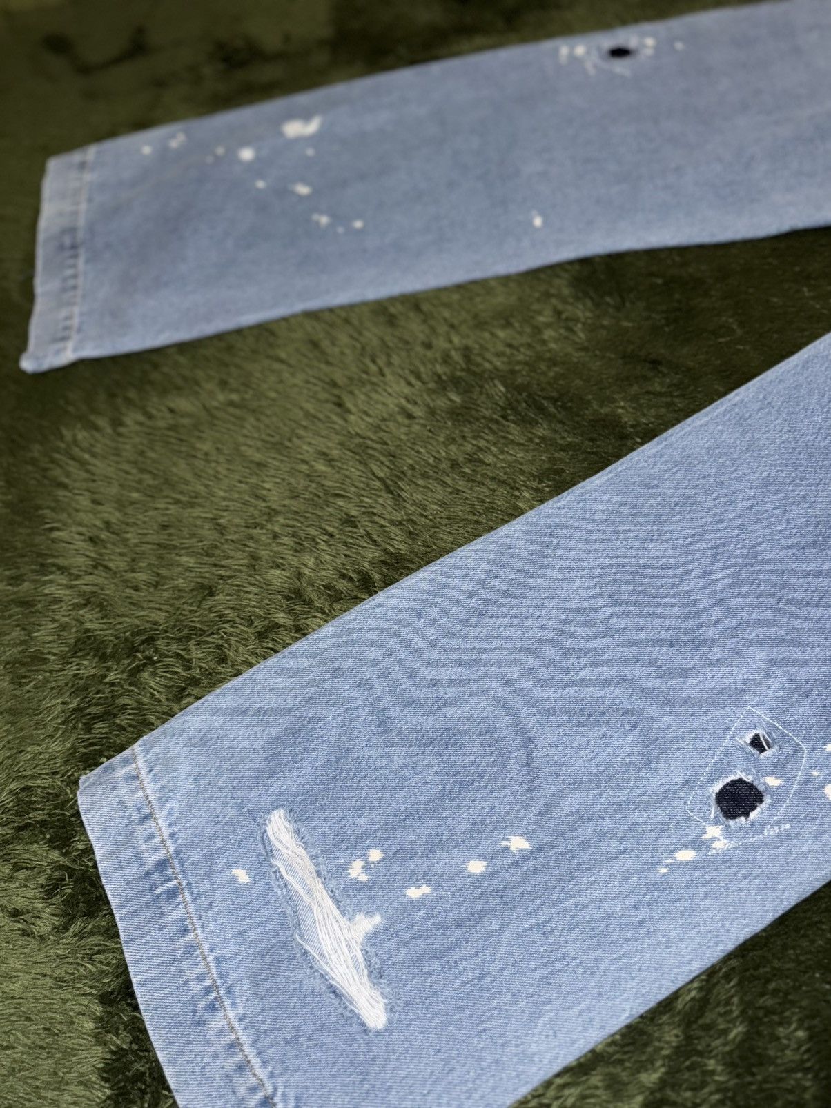 Ader Error × Zara [EU34] ZARA X ADER ERROR Patchwork Jeans Blue Indigo Size US 30 / EU 46 - 13 Thumbnail