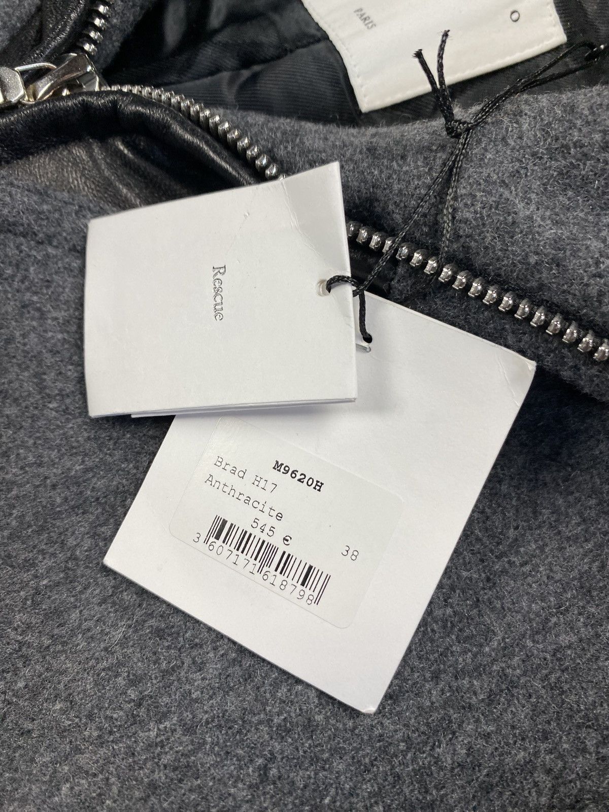 Sandro Sandro wool coat jacket new with tags grey fur Size M / US 6-8 / IT 42-44 - 7 Thumbnail