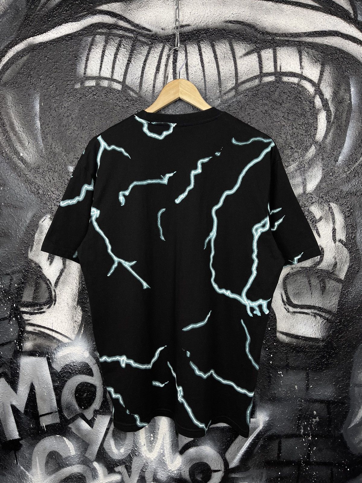 Band Tees ROUGH Y2K Black Squad Relaxed Fit Crazy Logo T-Shirt Size M Size US M / EU 48-50 / 2 - 6 Thumbnail