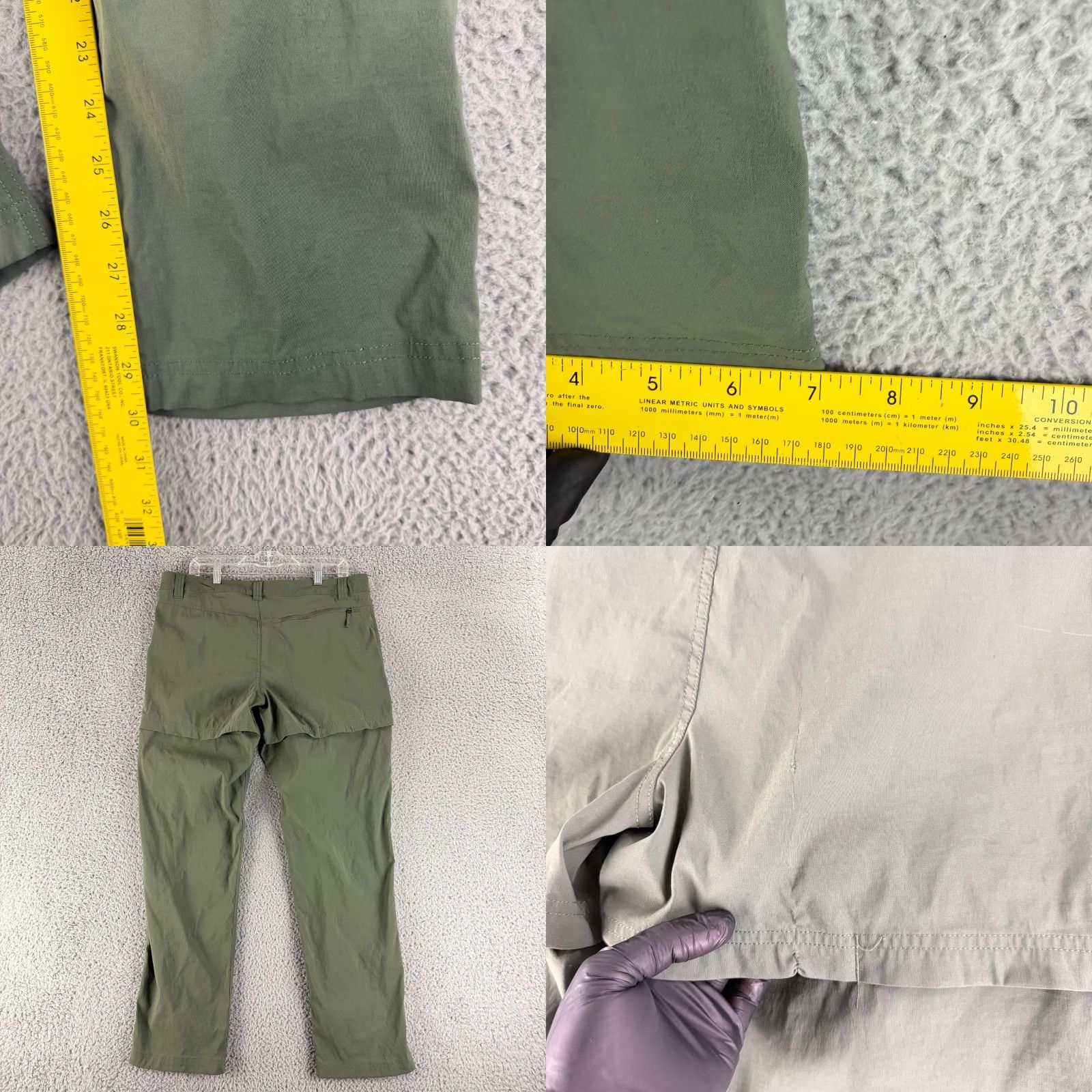 The North Face The North Face Retrac Tech Pant Mens Size 36 Green Straight Leg Lightweight Hike Pant Mens Green The North Face Retrac Tech Pant 36 Regular Inseam 30 Size US 36 / EU 52 - 8 Thumbnail