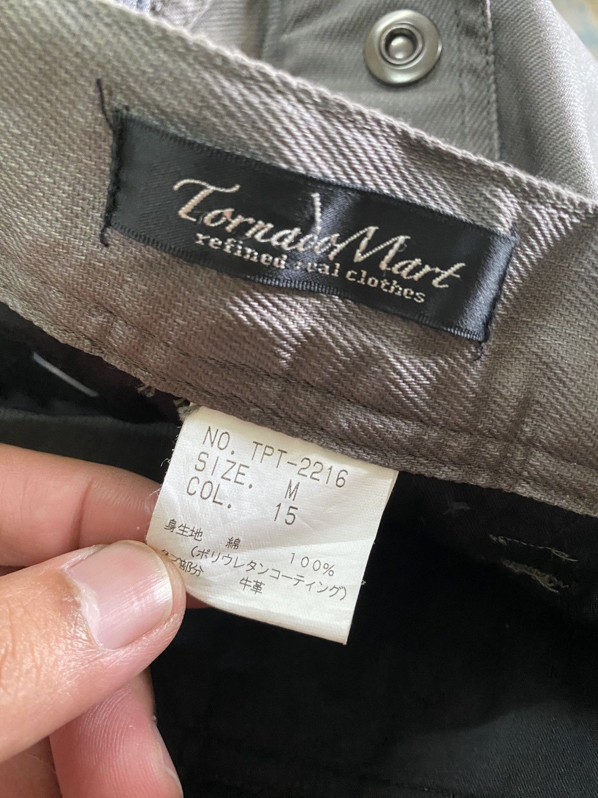 Tornado Mart 🔥 HOT🔥 Gothic Punk Y2K Tornado Mart Japan Waxed Bondage Pant Size US 32 / EU 48 - 8 Thumbnail