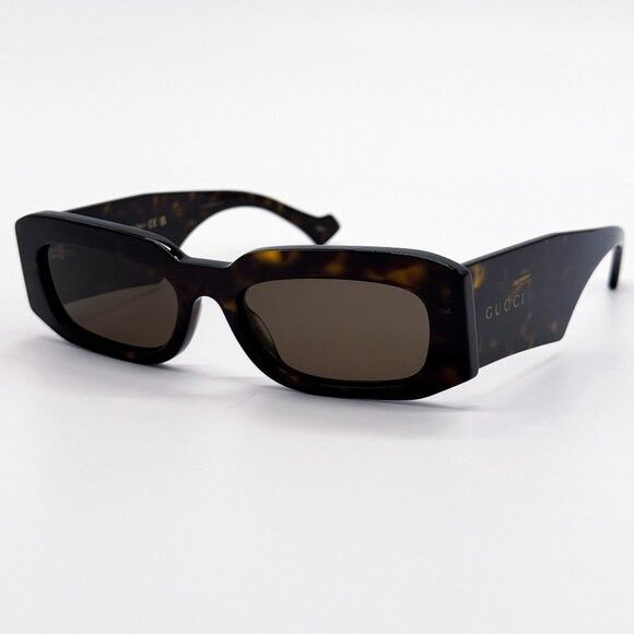 Gucci NEW GUCCI SUNGLASSES GG1426S 002 HAVANA WOMEN EYEWEAR GUCCI Size ONE SIZE - 4 Thumbnail