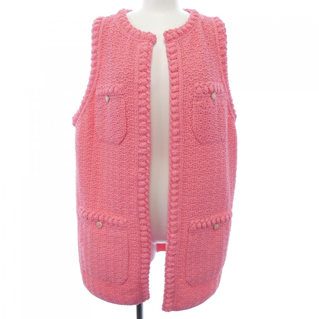 Chanel Chanel Chanel P72795K10459 22S Vest Cotton Tops P72795K10459 DUTY FREE for USA Size ONE SIZE - 1 Thumbnail