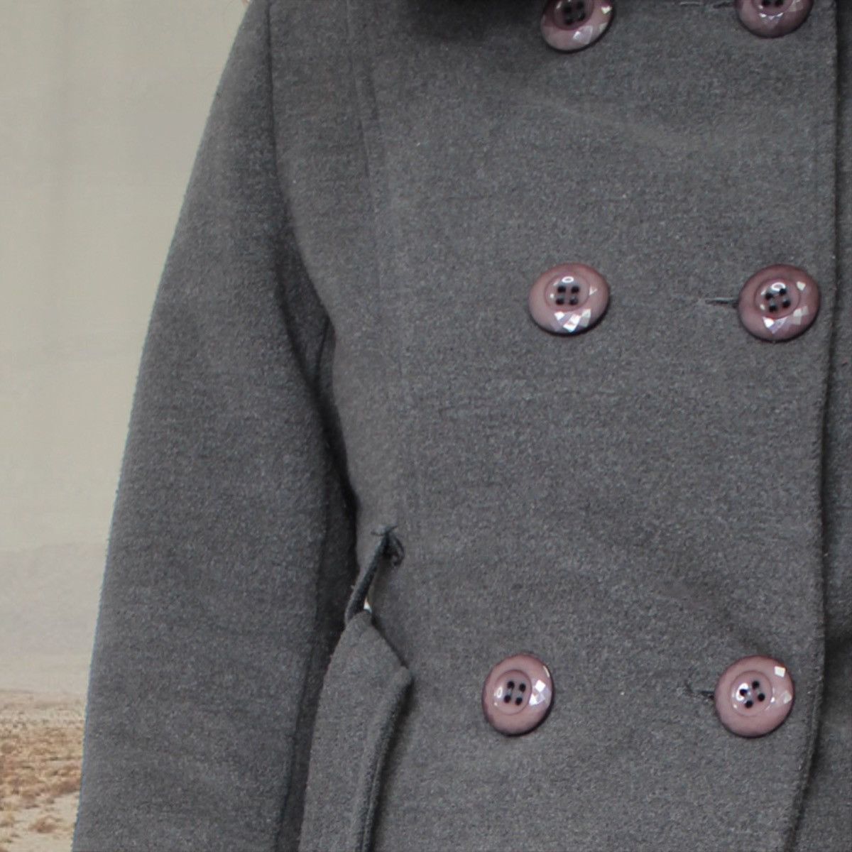 Other 🐦GREY PEACOAT JACKET Size S / US 4 / IT 40 - 4 Thumbnail