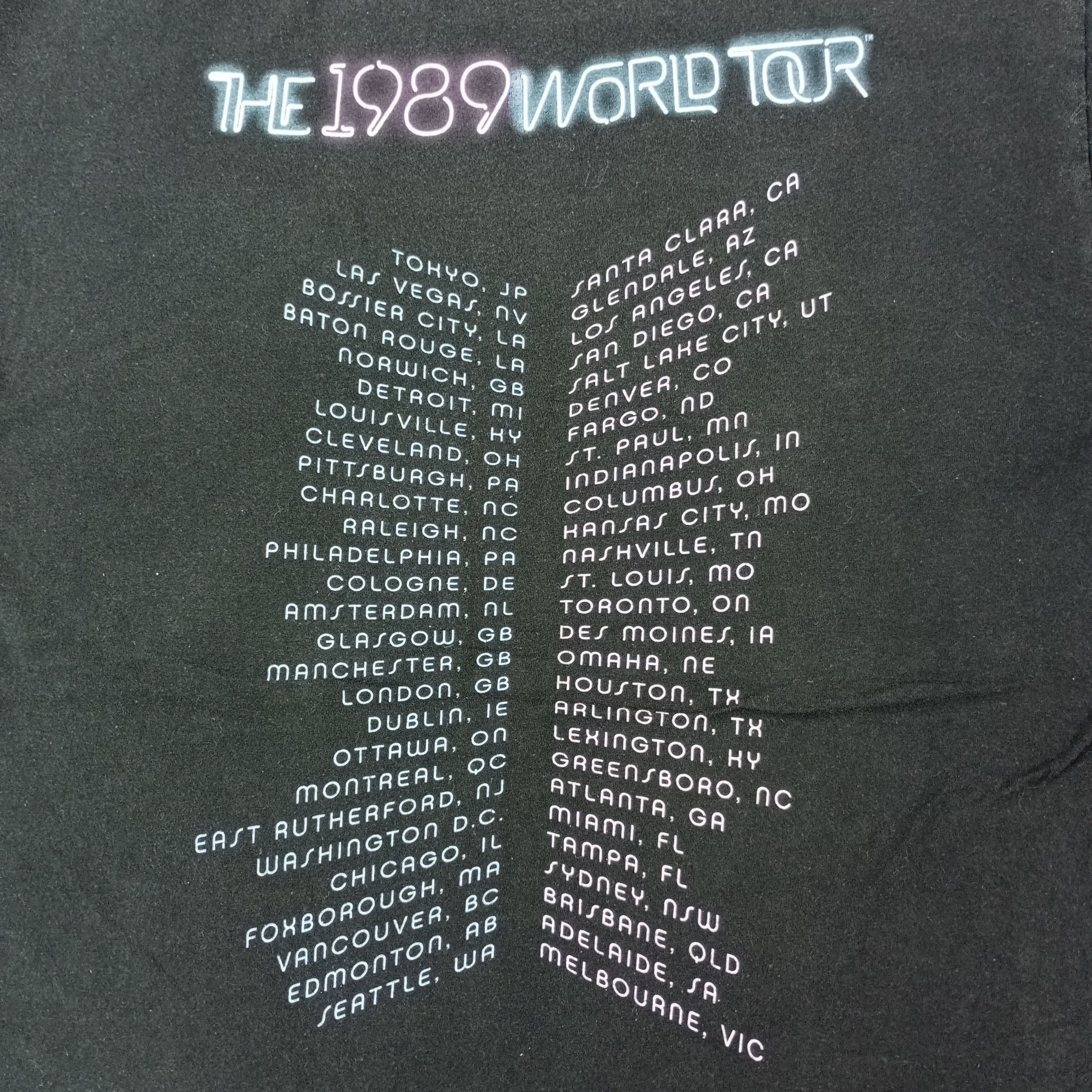 Band Tees × Vintage Taylor Swift Singer Music World Tour Tshirt Size US S / EU 44-46 / 1 - 4 Thumbnail