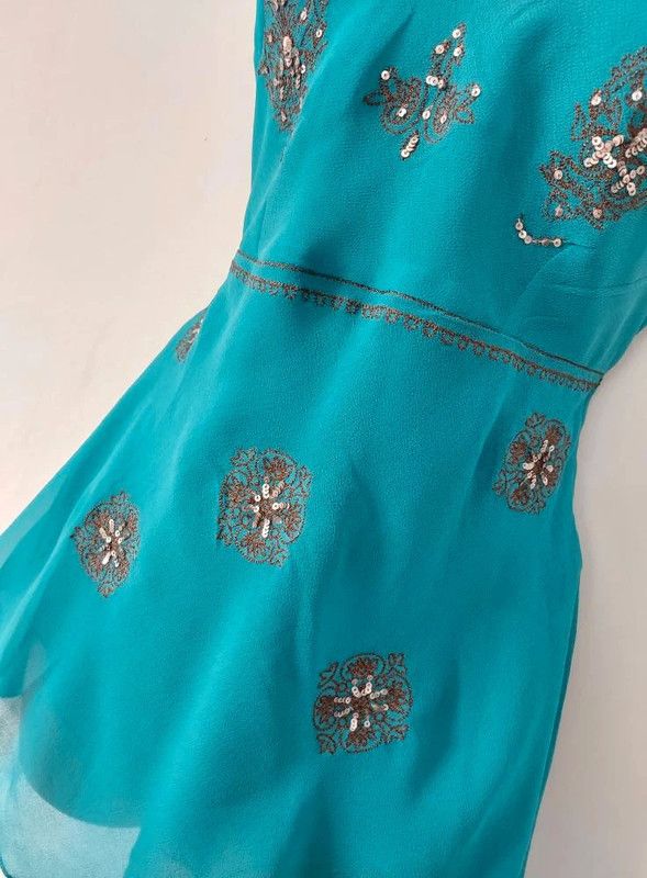 Vintage Sara Kelly vintage asymmetric top 12 Size L / US 10 / IT 46 - 4 Thumbnail