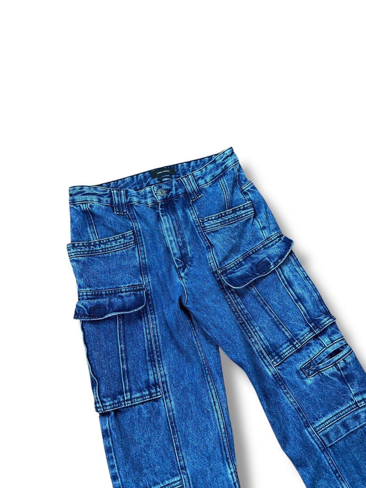 Isabel Marant Isabel Marant Etoile Men's Blue Straight Leg Denim Jeans 40 Size US 36 / EU 52 - 5 Thumbnail