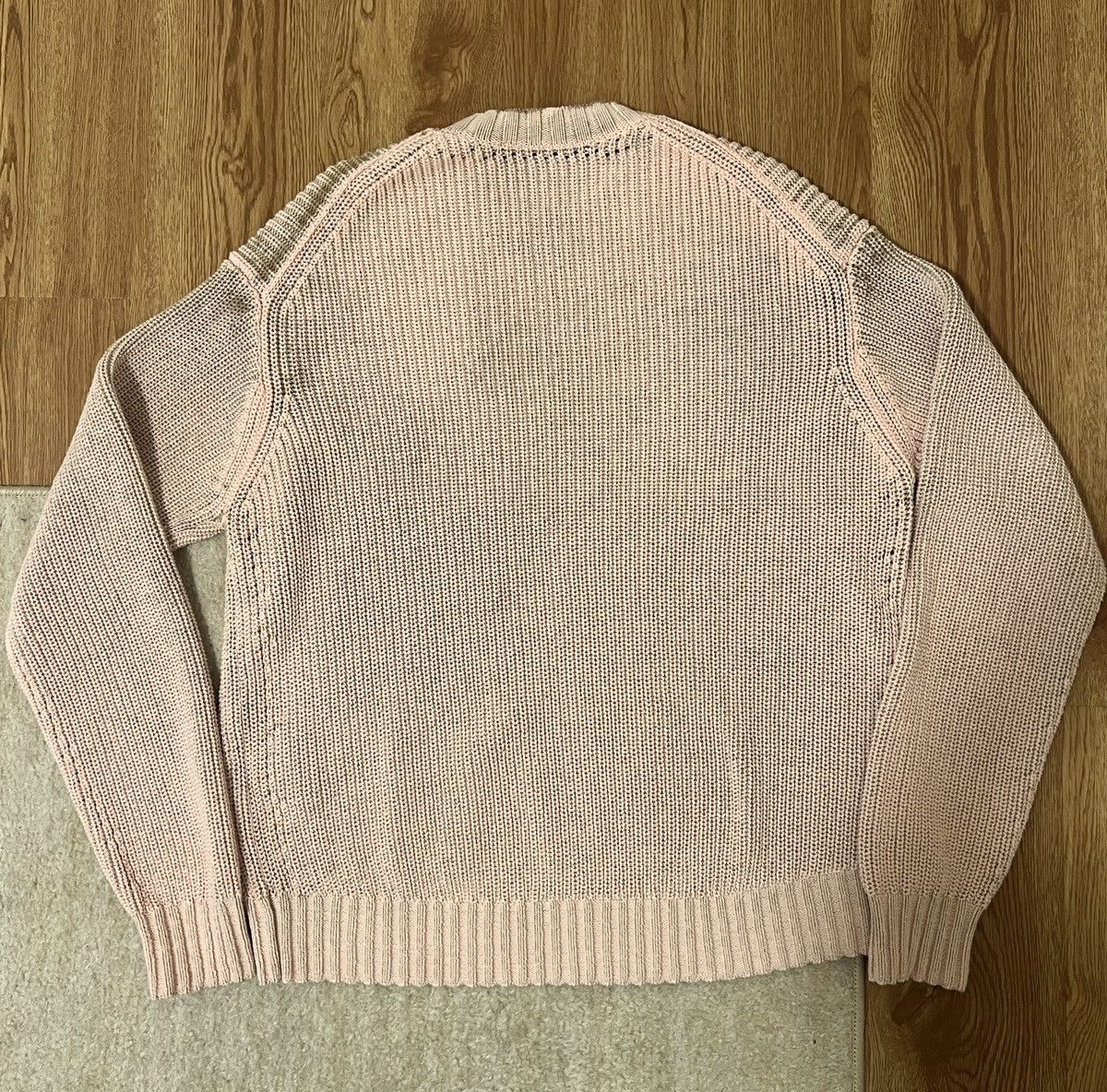 Acne Studios Acne Studios Pink Patch Sweater Size S / US 4 / IT 40 - 9 Thumbnail