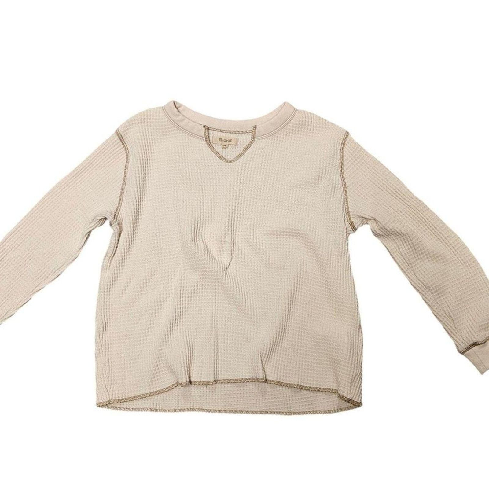Madewell Madewell womens waffle knit Size L / US 10 / IT 46 - 1 Thumbnail