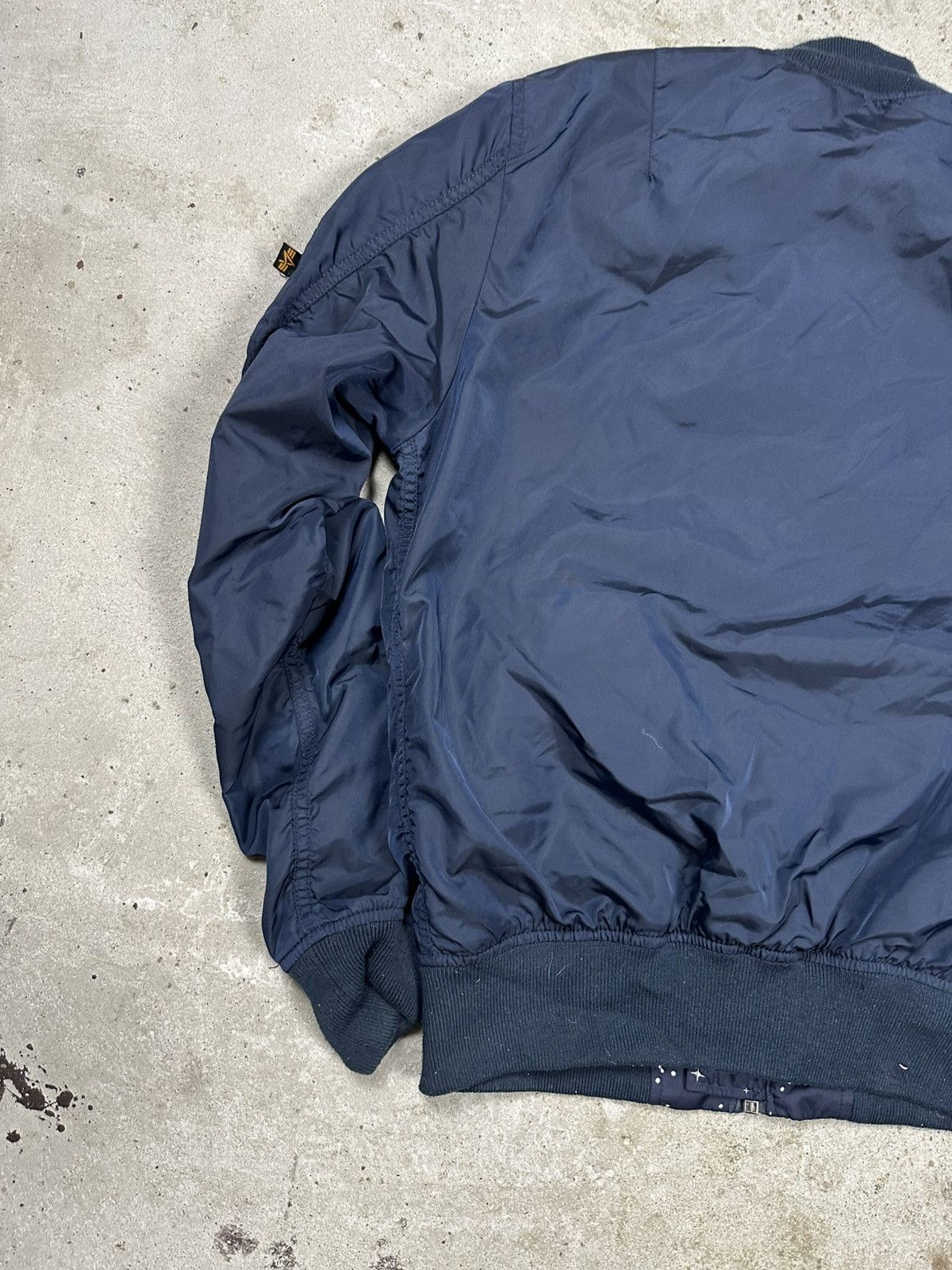 Alpha Industries Alpha Industries MA 1 TT Nasa Reversible Bomber Jacket Flyer Size US M / EU 48-50 / 2 - 14 Thumbnail
