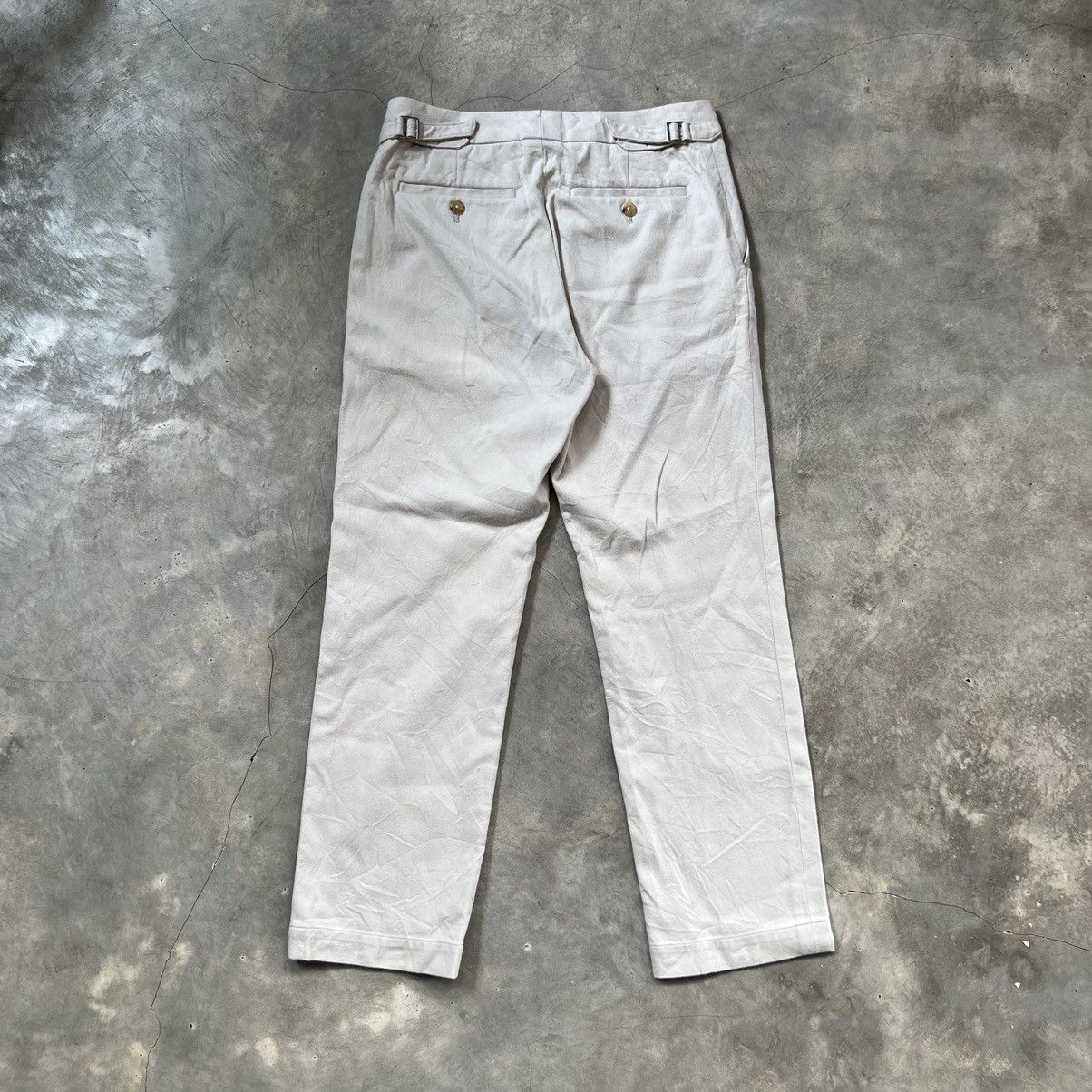 Margaret Howell Margaret Howell MHL Drill Cotton Double Pleat Trouser Pants Size US 30 / EU 46 - 2 Thumbnail
