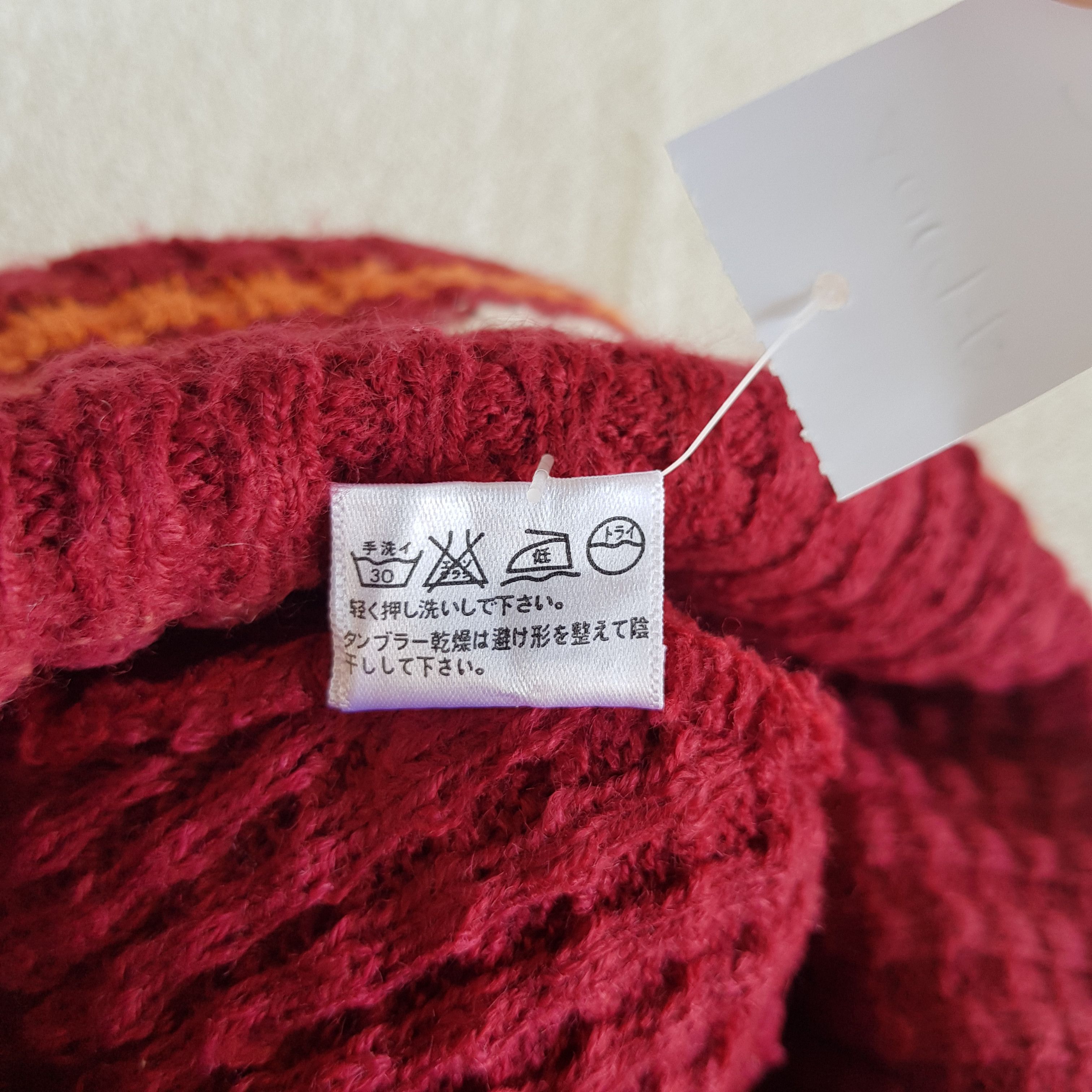 Other Vintage Japanese Ribbed Knit Beanie Snow Caps Hats. Size ONE SIZE - 6 Thumbnail