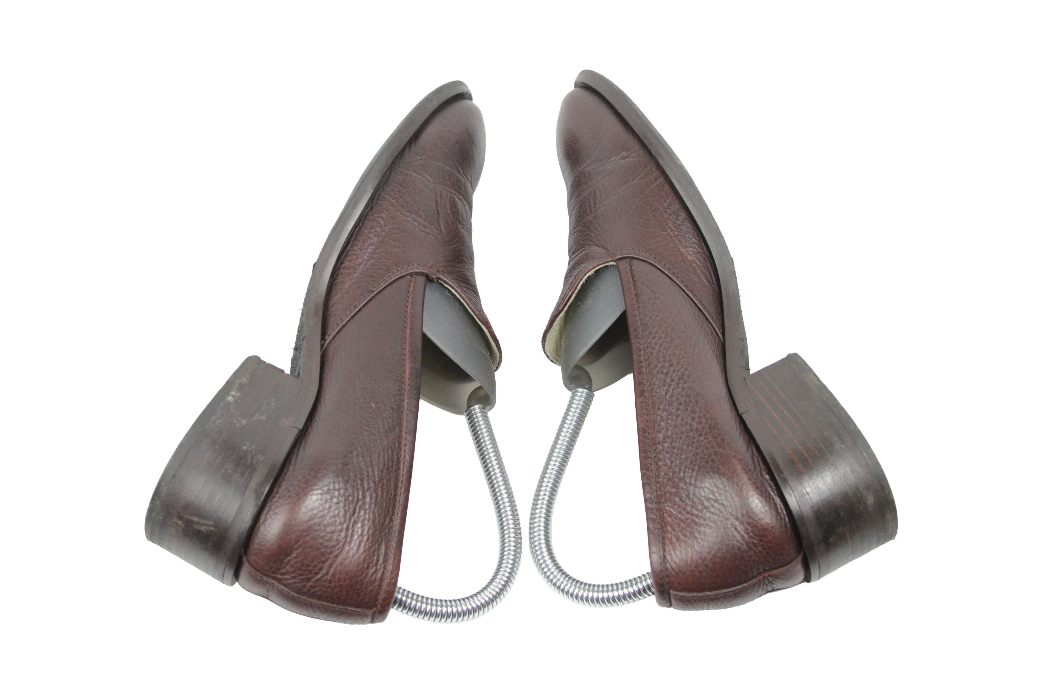 Acne Studios SS2013 Jem Leather Heeled Loafers Size US 8 / IT 38 - 10 Thumbnail