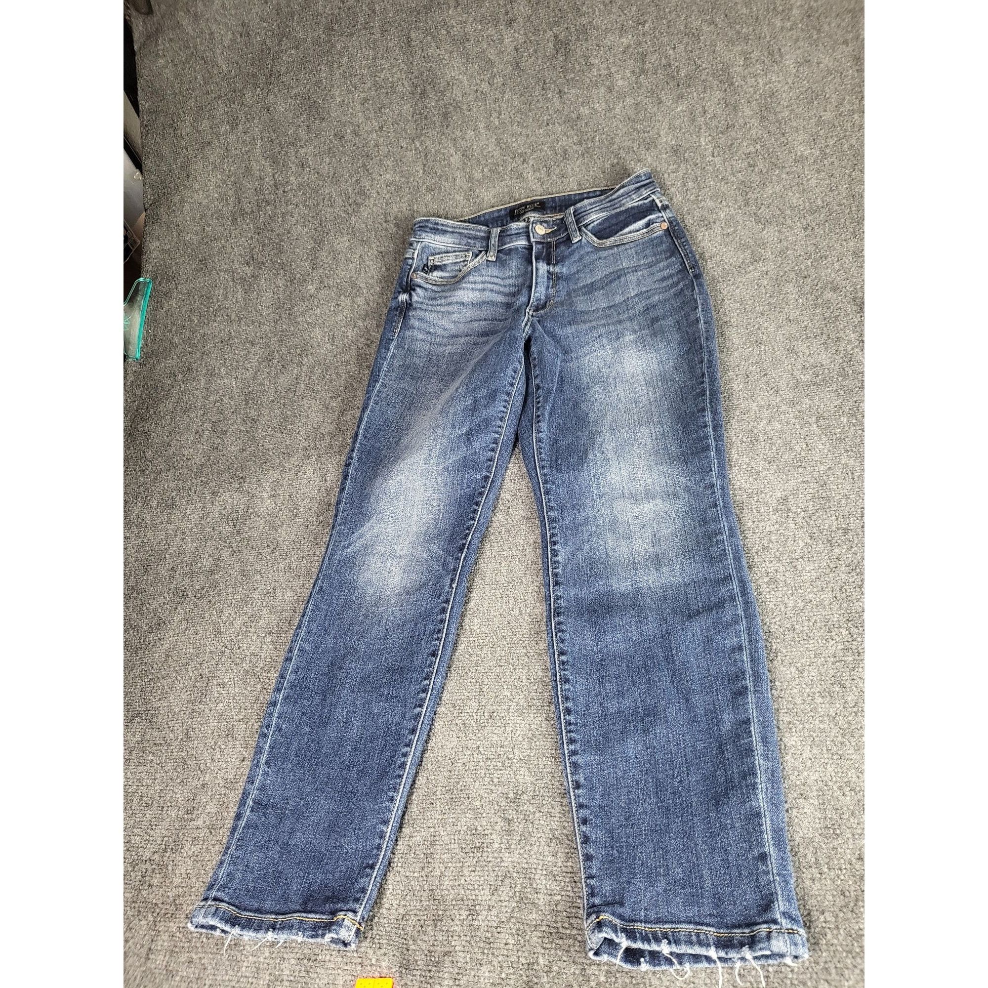 Judy Blue Judy Blue Los Angeles Jeans Women Sz 3/26 Boyfriend Fit Dist Size 26" / US 2 / IT 38 - 1 Thumbnail