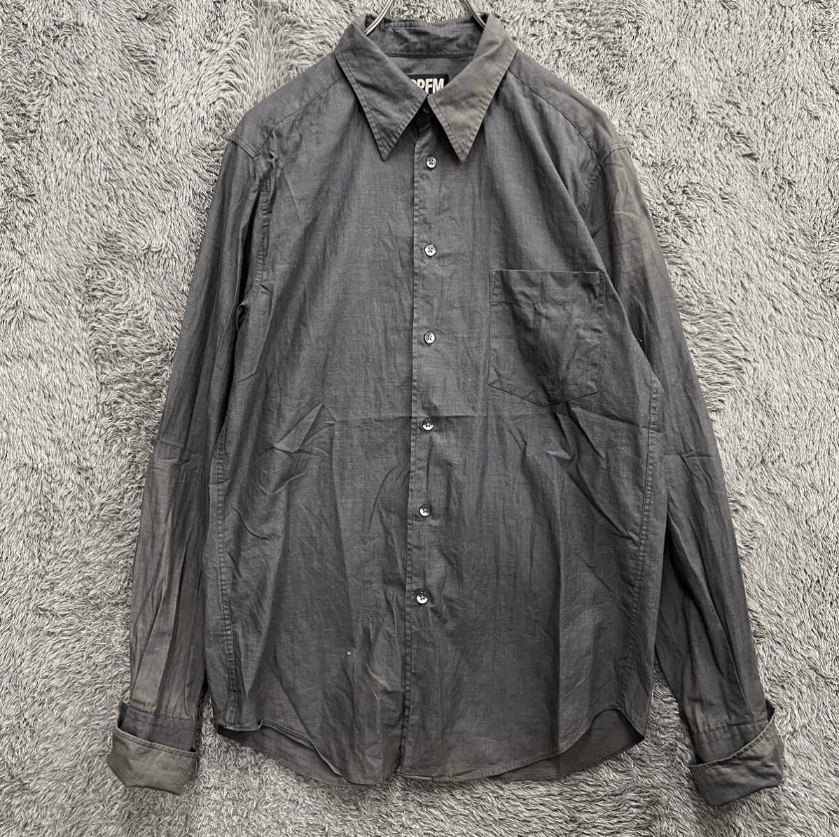PPFM PPFM Gray Long Sleeve Shirt Size US L / EU 52-54 / 3 - 1 Thumbnail