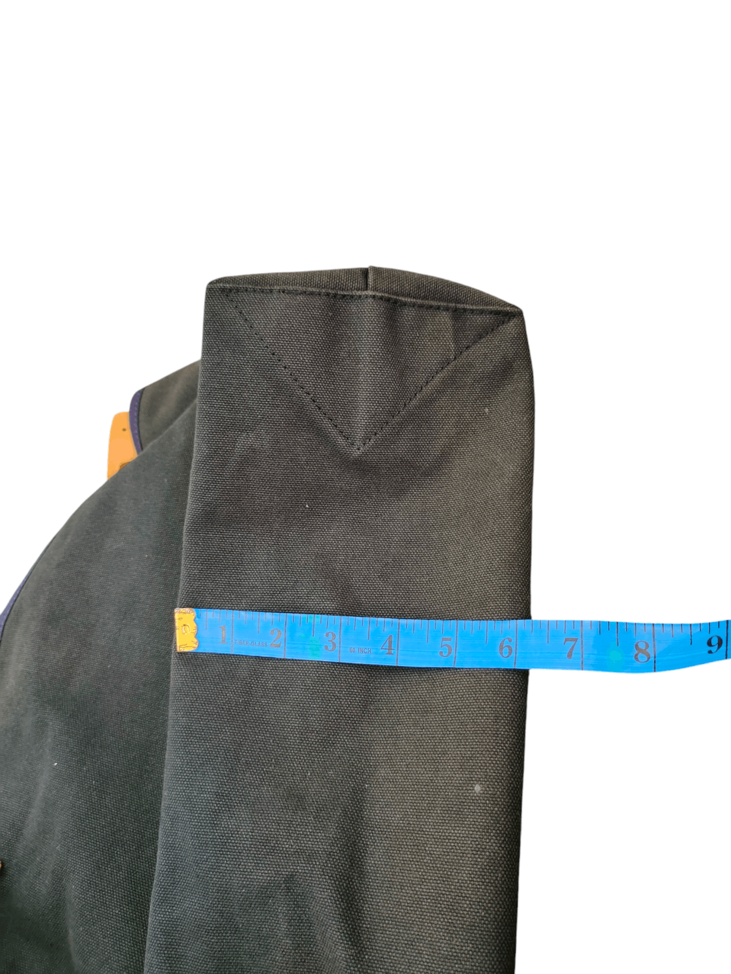 Comme des Garcons × Undercover Vintage Ship Blue Japan Faded Canvas Mix Leather Tote Bag Size ONE SIZE - 21 Thumbnail