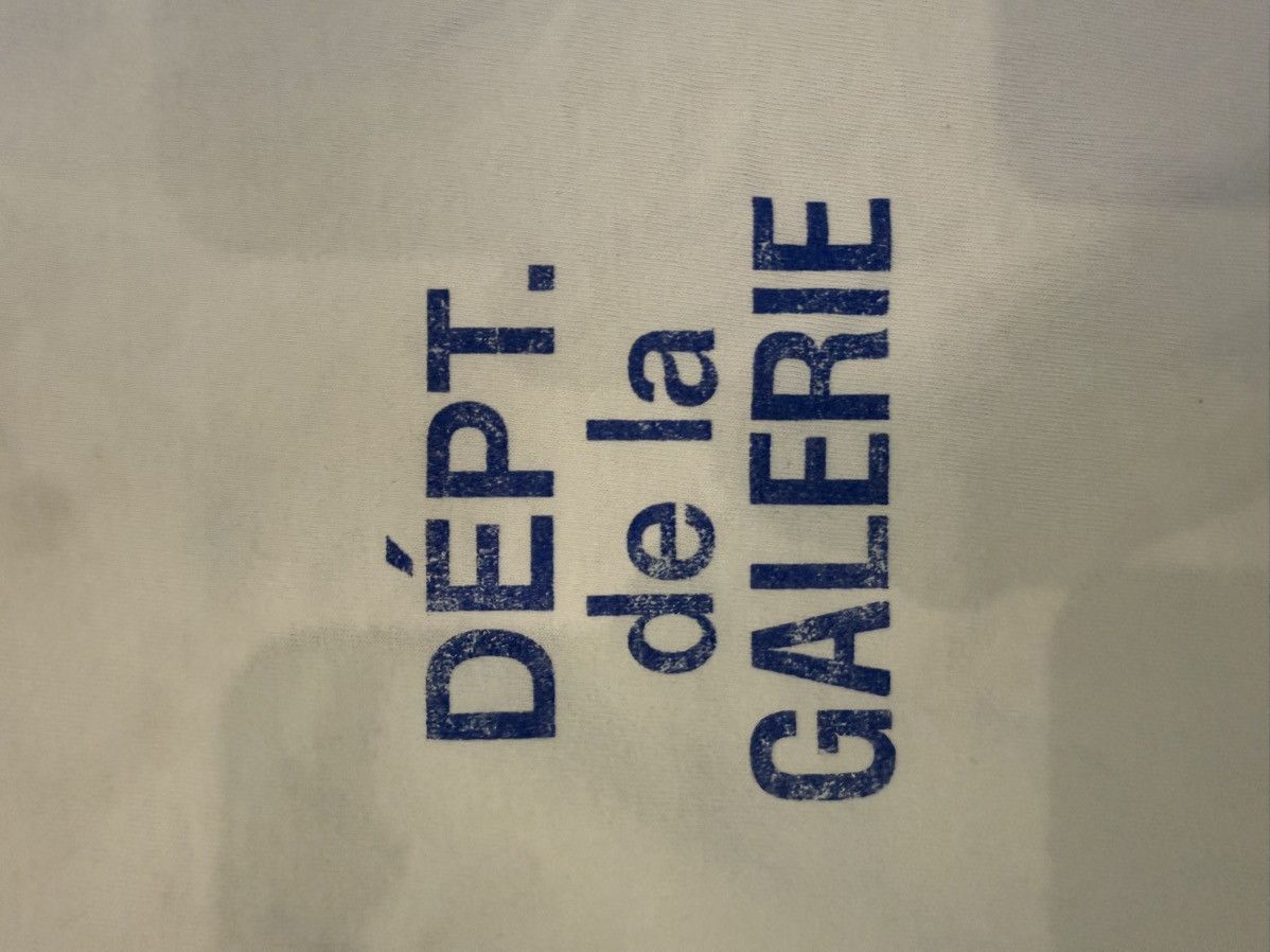 Gallery Dept. Gallery Dept Tee cream on blue Size US L / EU 52-54 / 3 - 6 Thumbnail