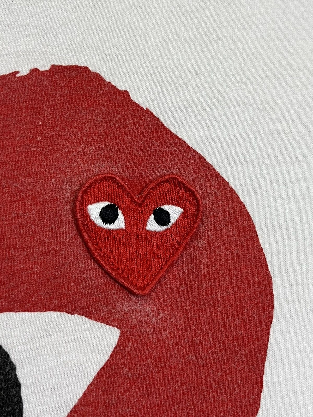 Comme des Garcons PLAY ICONIC🔥PLAY COMME DES GARCONS CDG RED HEART TEE SHIRT Size US M / EU 48-50 / 2 - 4 Thumbnail