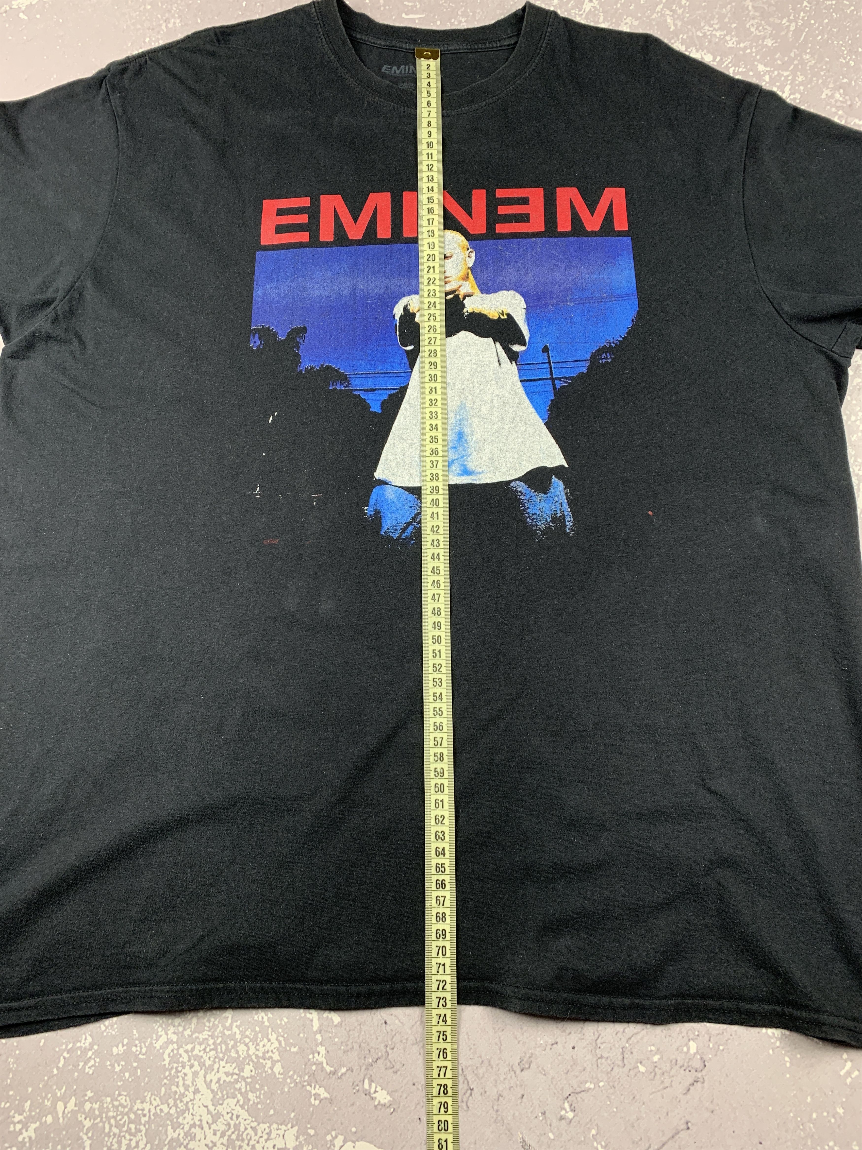 Band Tees Vintage Eminem Slim Shady Rap Tees T-Shirt L-XL Oversized Size US XL / EU 56 / 4 - 7 Thumbnail